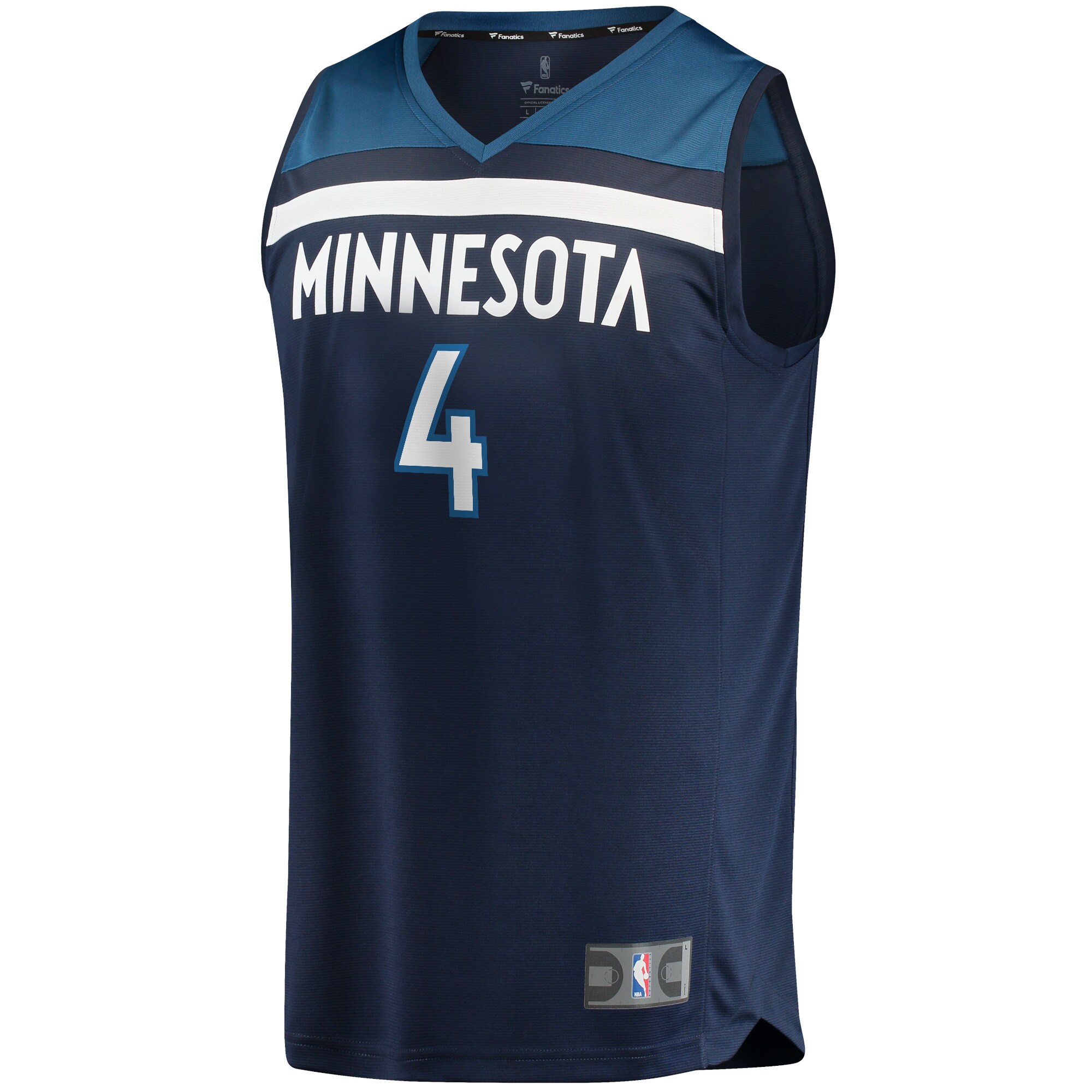 Jaylen Nowell Minnesota Timberwolves Fanatics Branded Youth 2021/22 Fast Break Replica Jersey - Icon Edition - Navy - vstockx