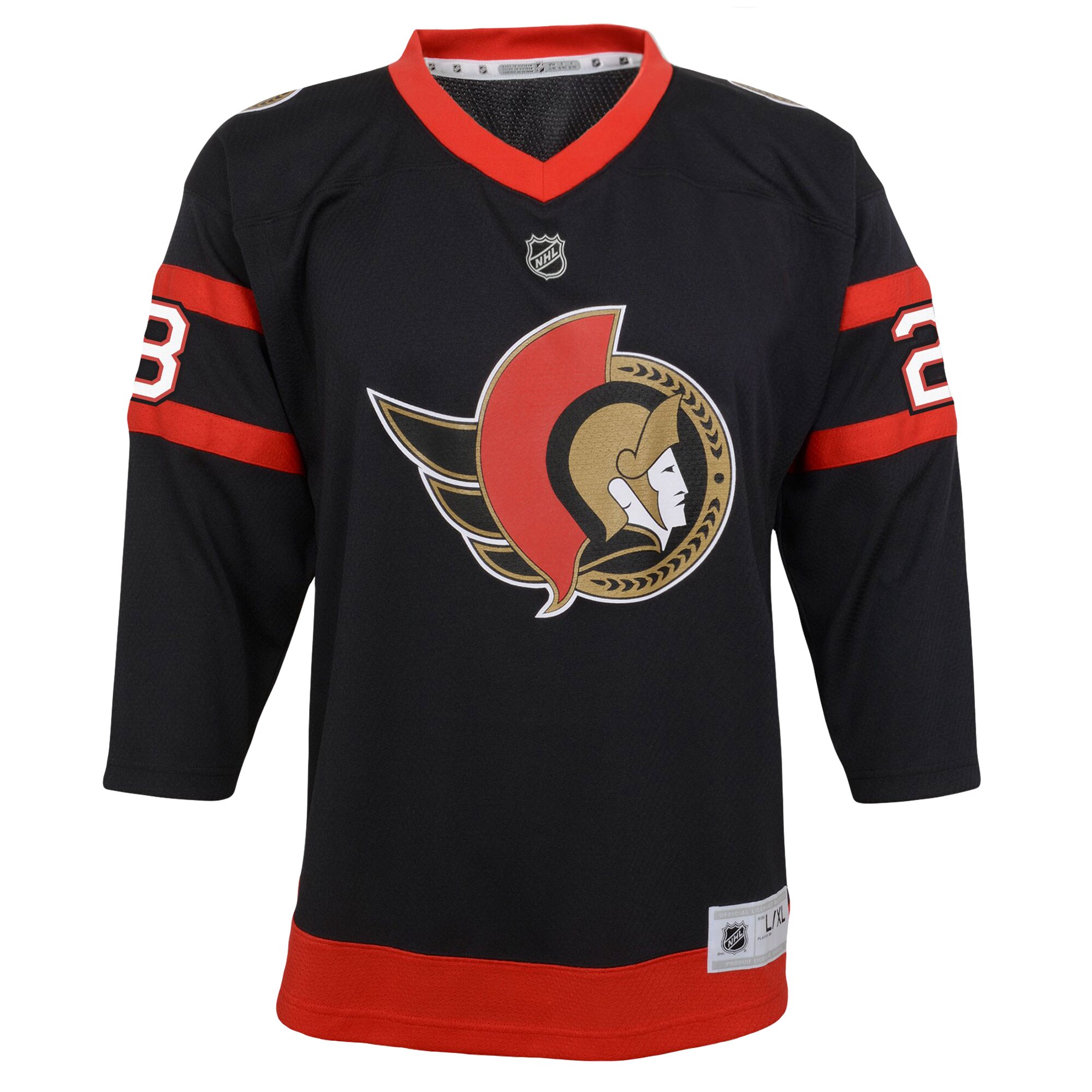 Claude Giroux Ottawa Senators Youth Replica Player Jersey - Black - vstockx