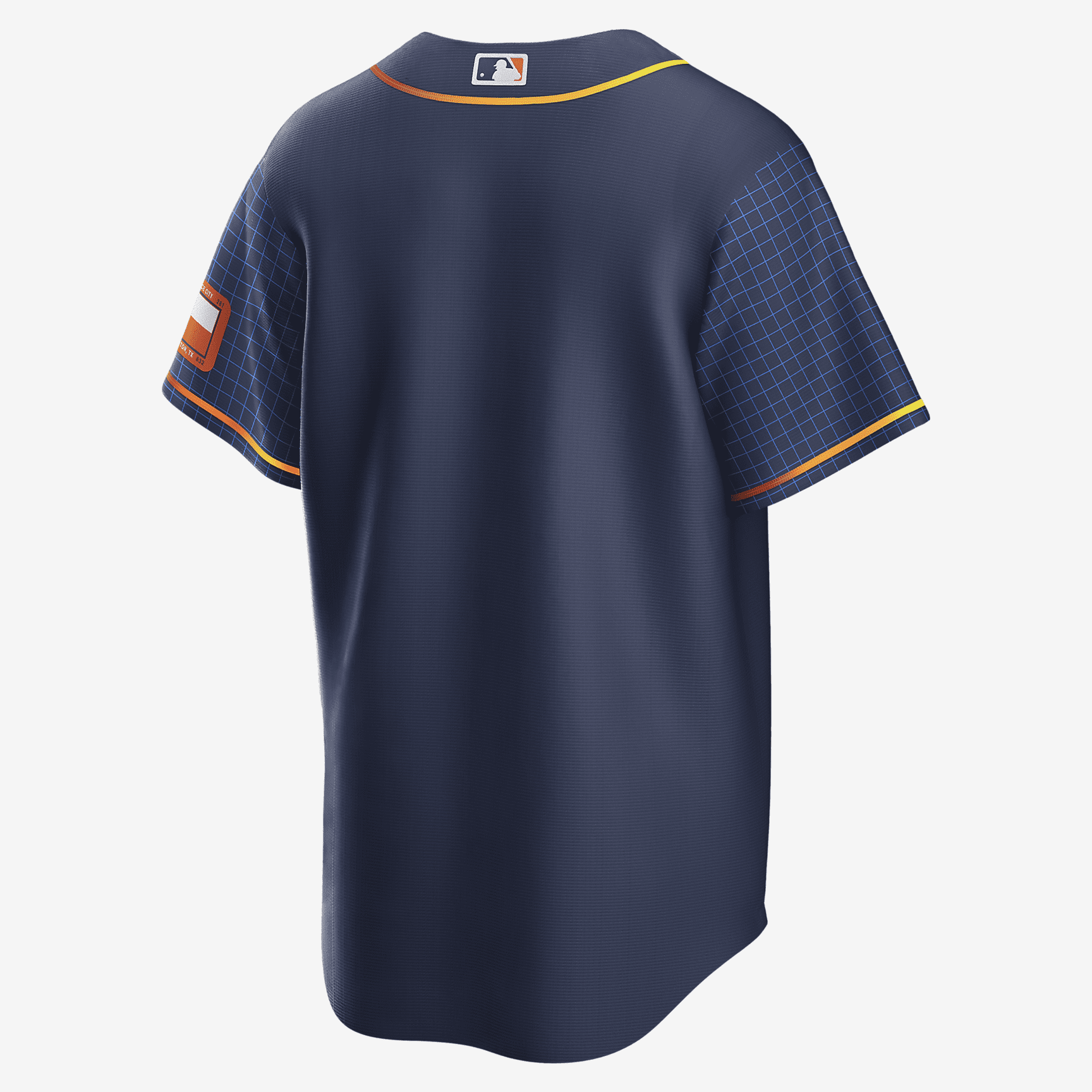 MLB Houston Astros City Connect Men's Replica Baseball Jersey - Navy/Navy - vstockx