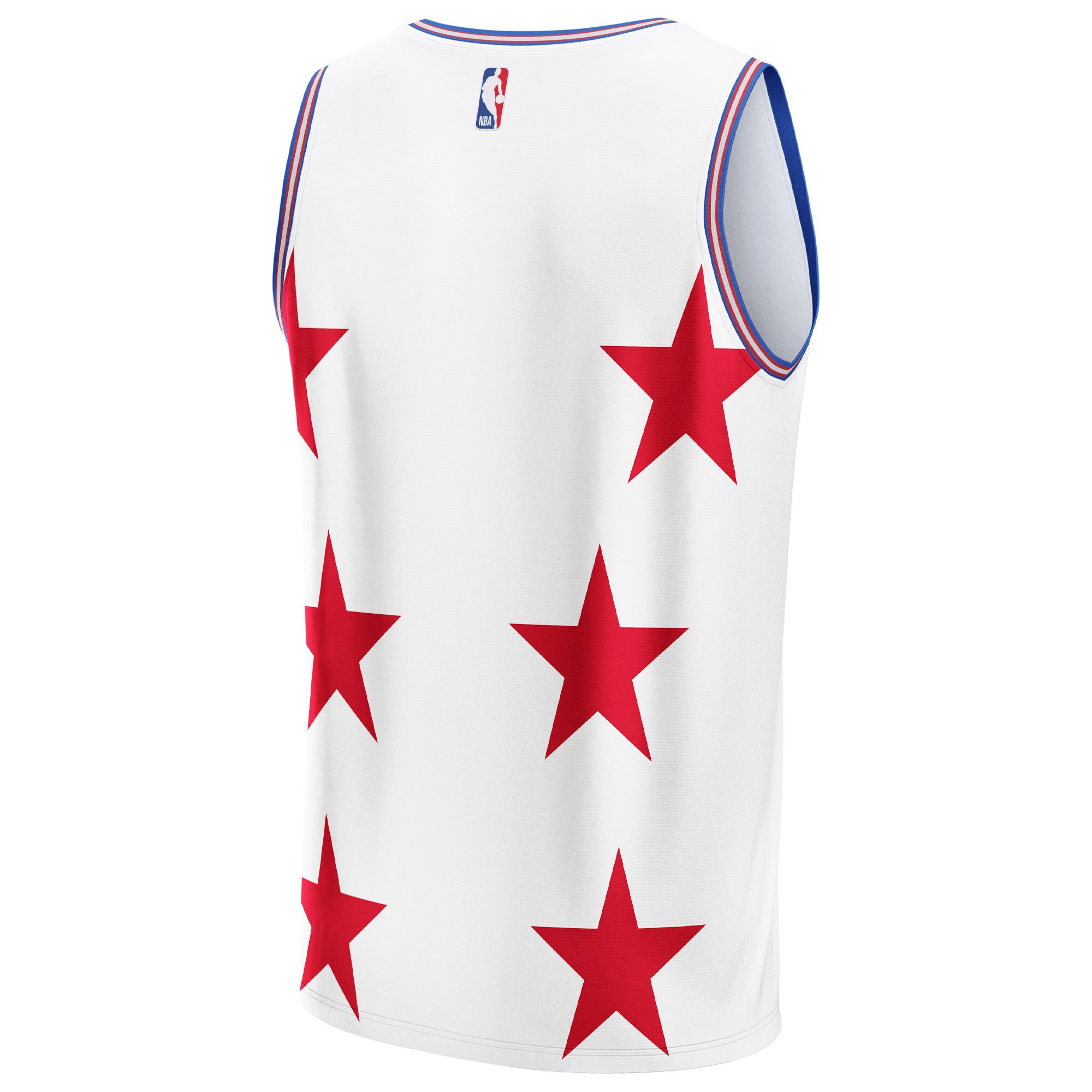 Philadelphia 76ers NBA & KidSuper Studios by Fanatics Unisex Hometown Jersey - White - vstockx