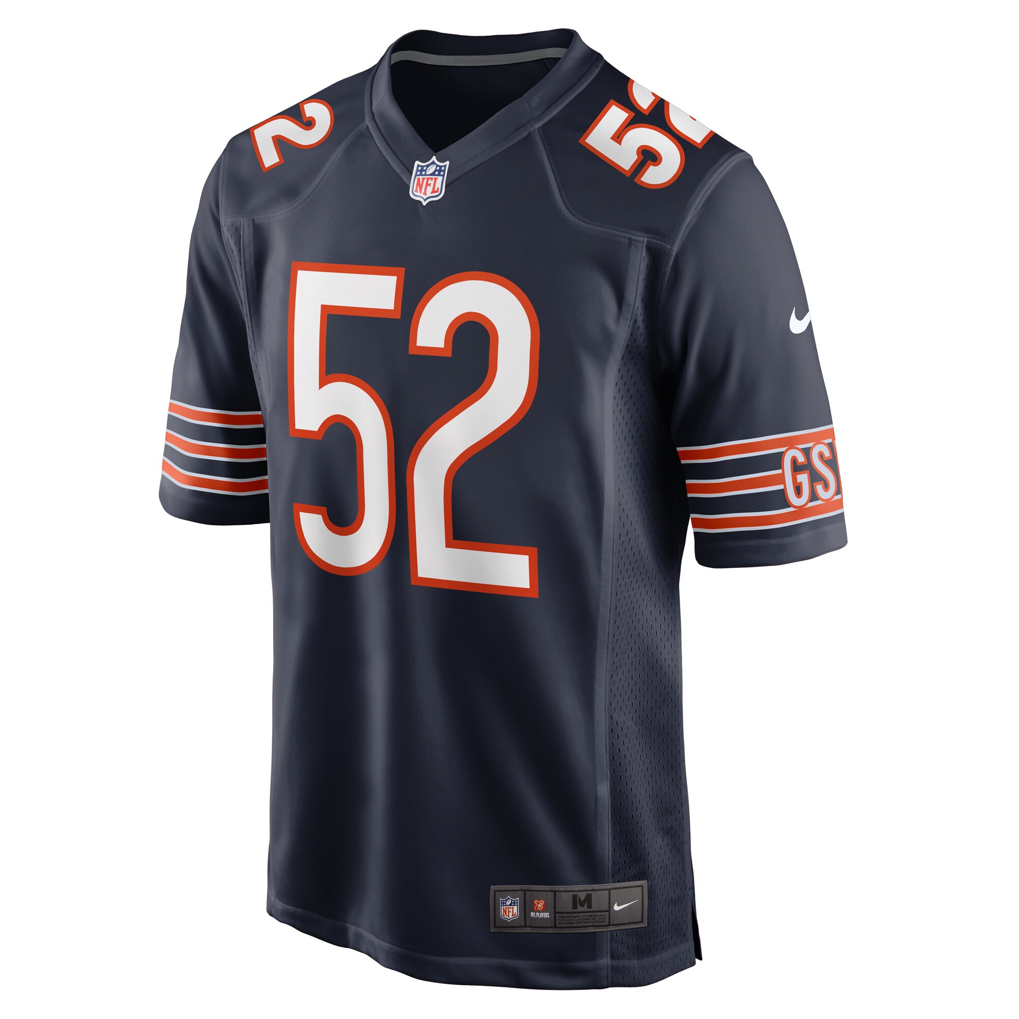 Khalid Kareem Chicago Bears Nike Team Game Jersey - Navy - vstockx