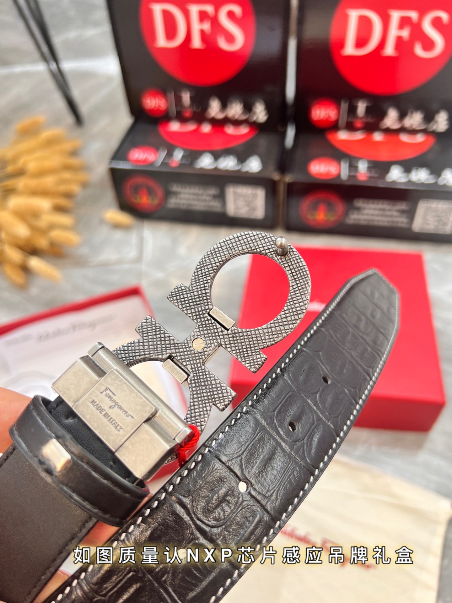 Streetwear Belt Ferragamo 319989 size:3.5cm - vstockx