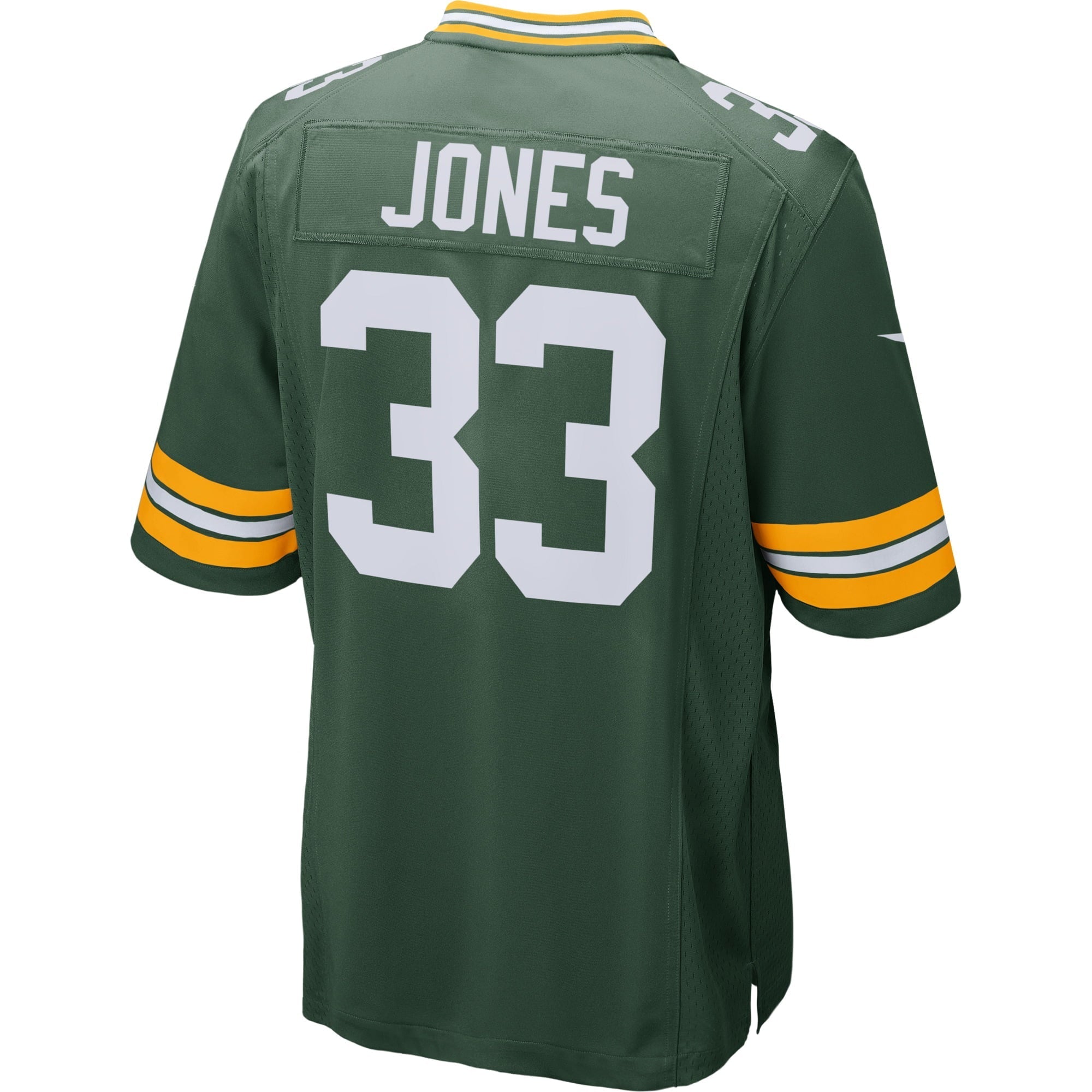 Men's Nike Aaron Jones Green Green Bay Packers Game Jersey - vstockx