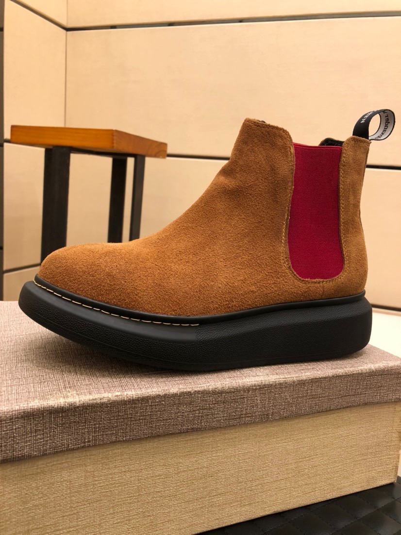 McQueen High Tops Wear resistant non-slip soles, Size: 38-44 - vstockx