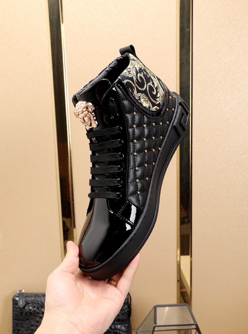 Versace High Top Sneaker 4 - vstockx