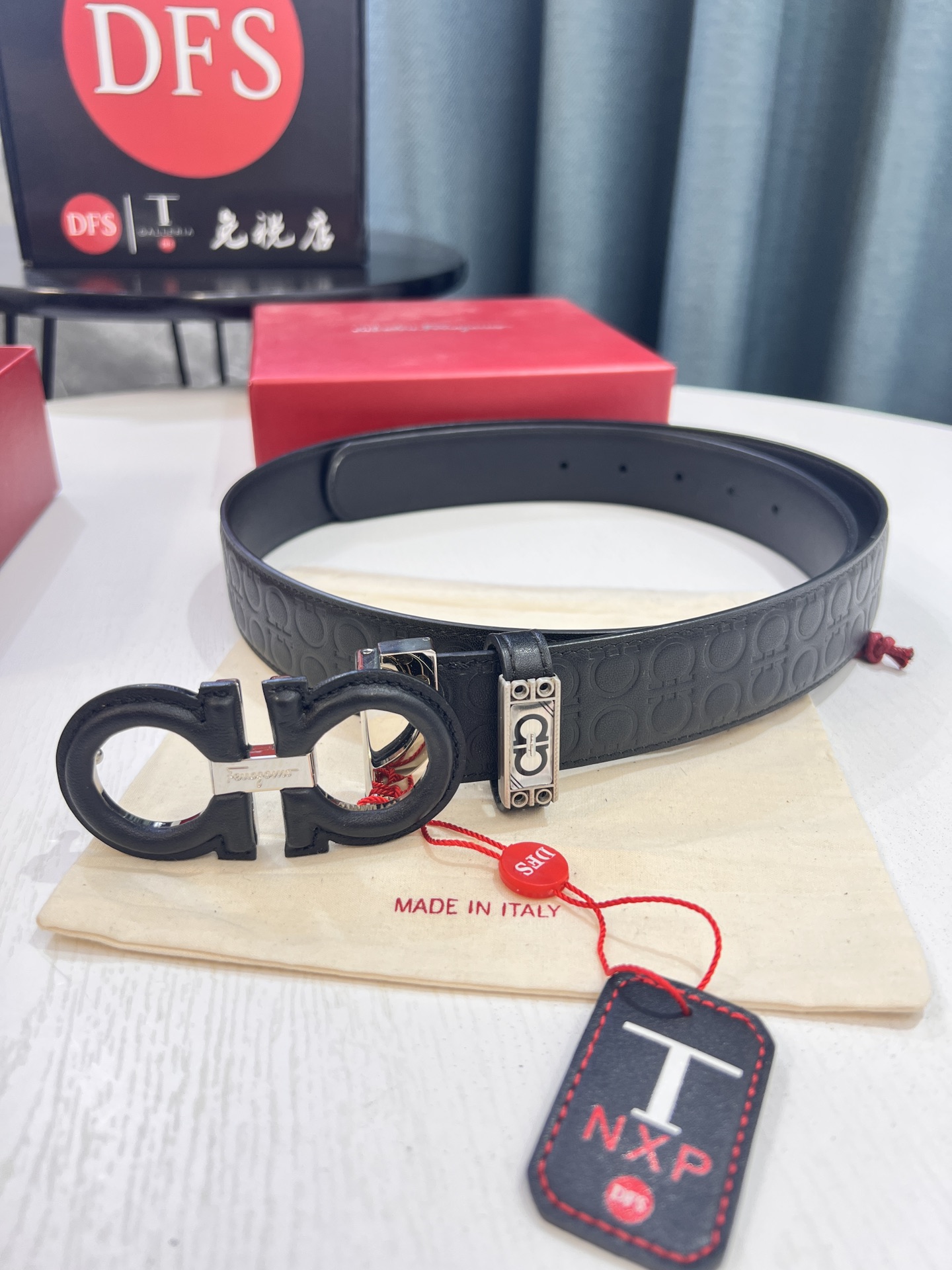 Streetwear Belt Ferragamo 319579 size:3.5cm - vstockx