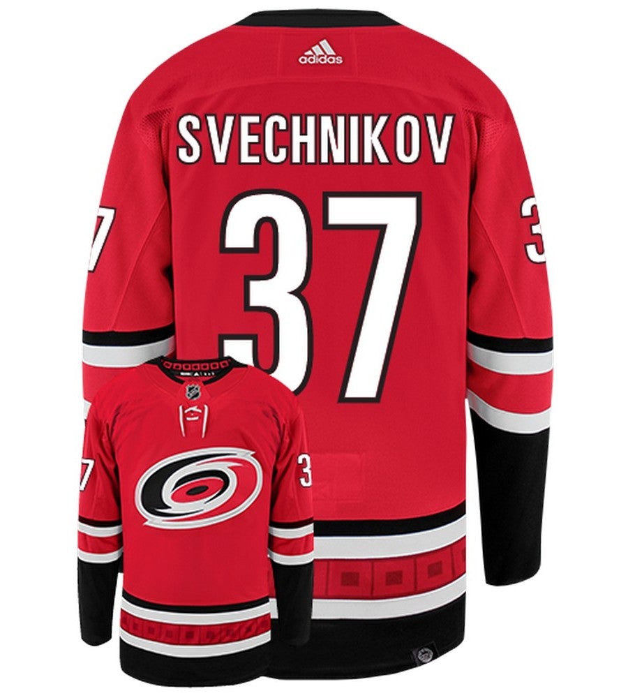 Andrei Svechnikov Carolina Hurricanes Adidas Primegreen Authentic NHL Hockey Jersey - vstockx