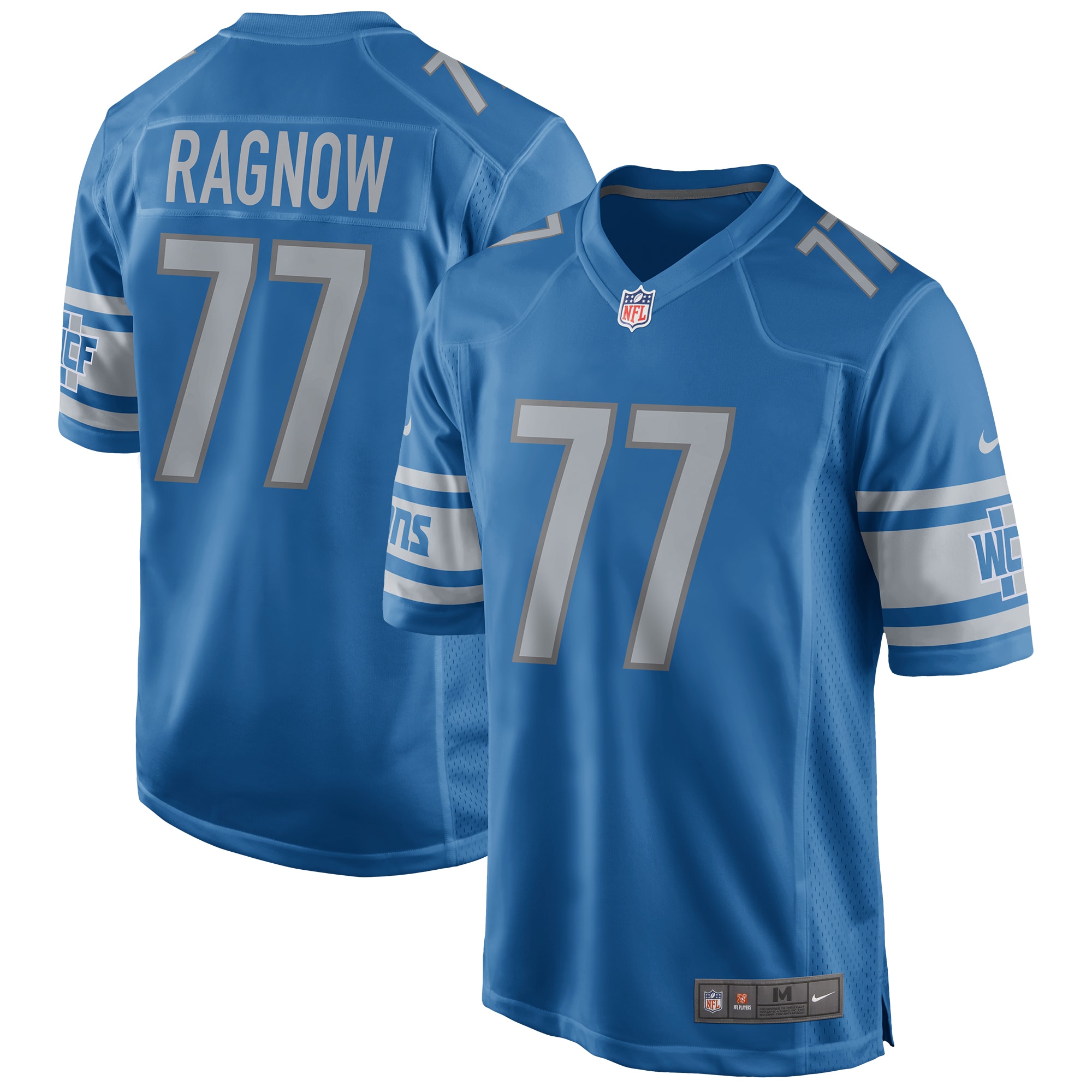 Frank Ragnow Detroit Lions Nike Game Jersey - Blue - vstockx