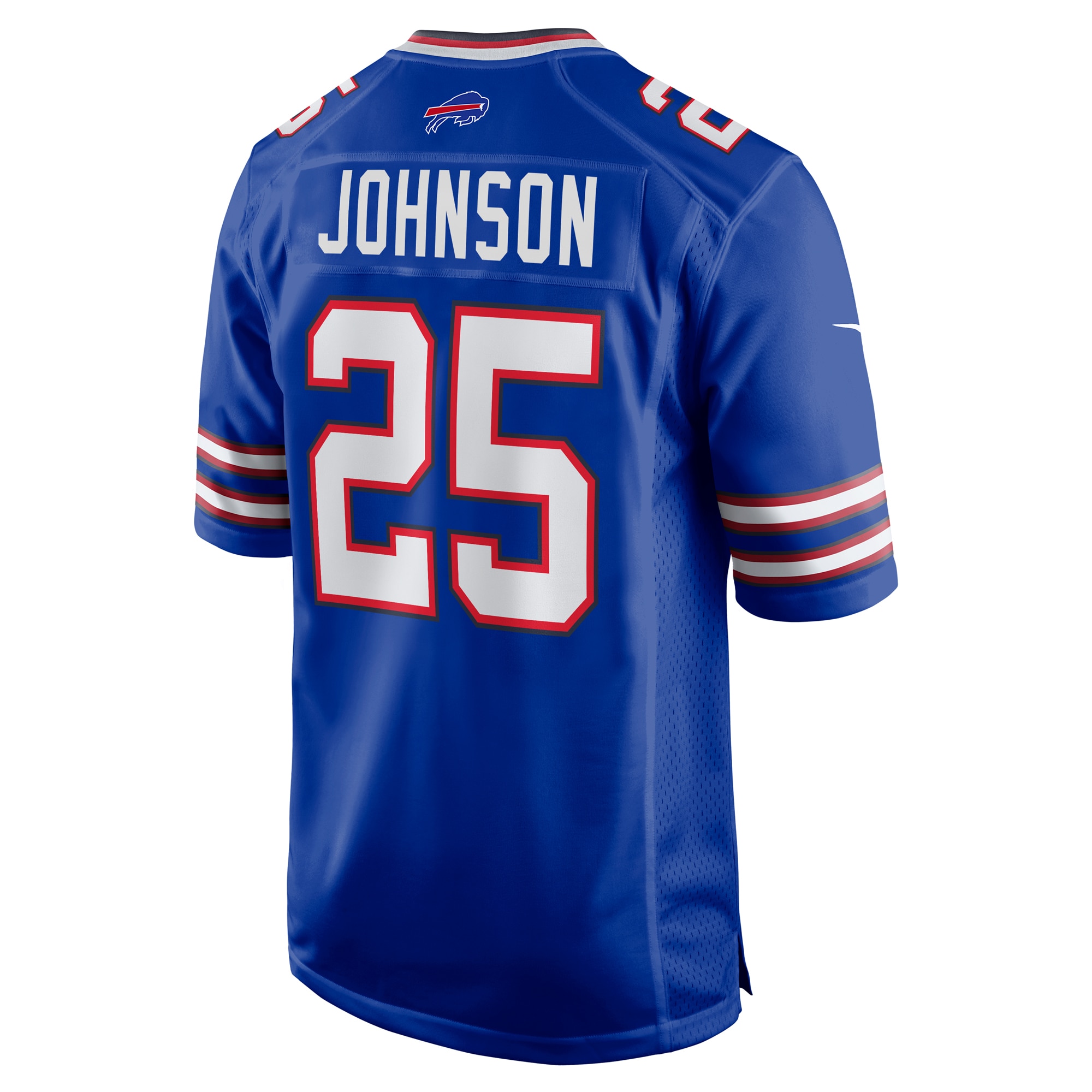 Ty Johnson Buffalo Bills Nike Team Game Jersey - Royal - vstockx