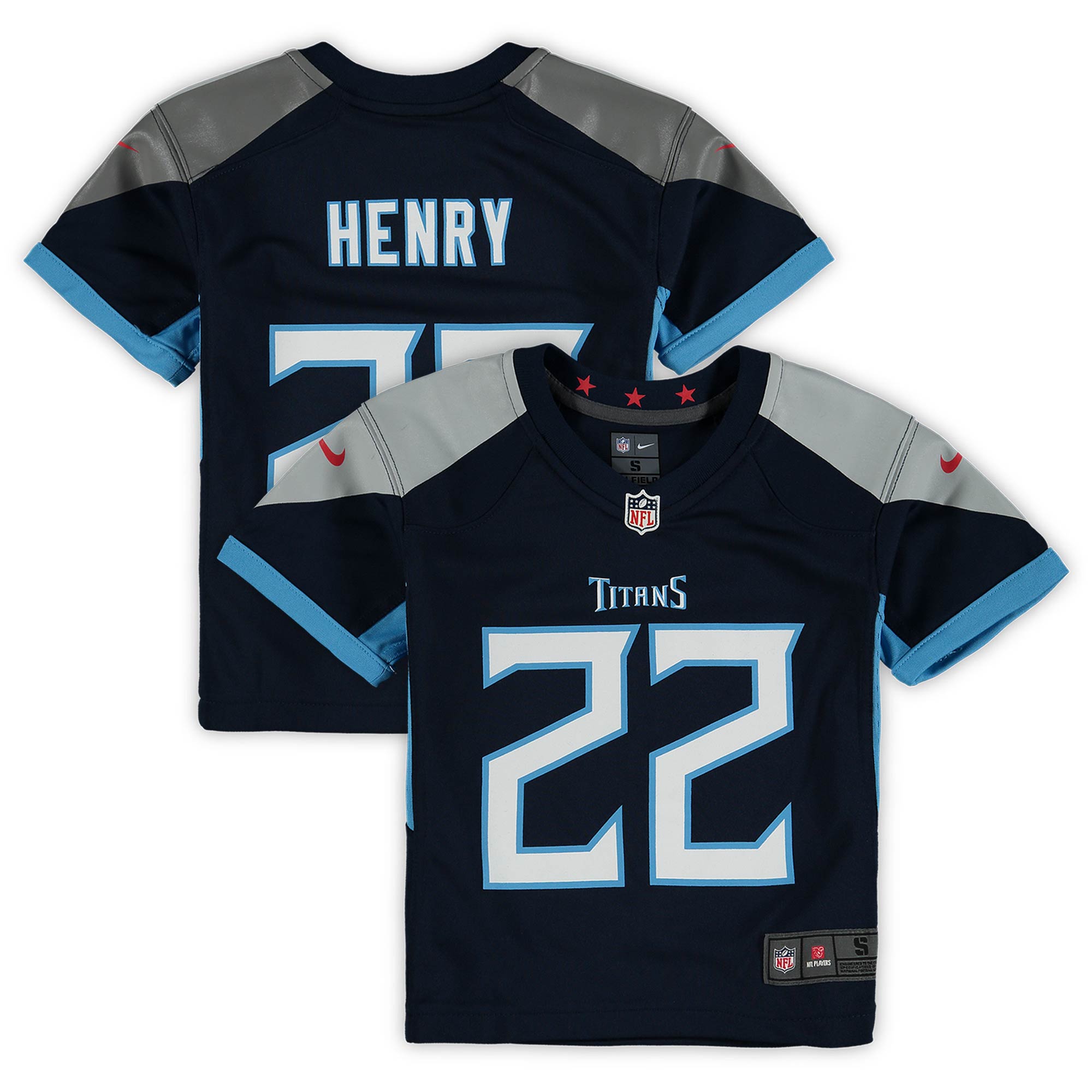 Derrick Henry Tennessee Titans Nike Preschool Game Jersey - Navy - vstockx