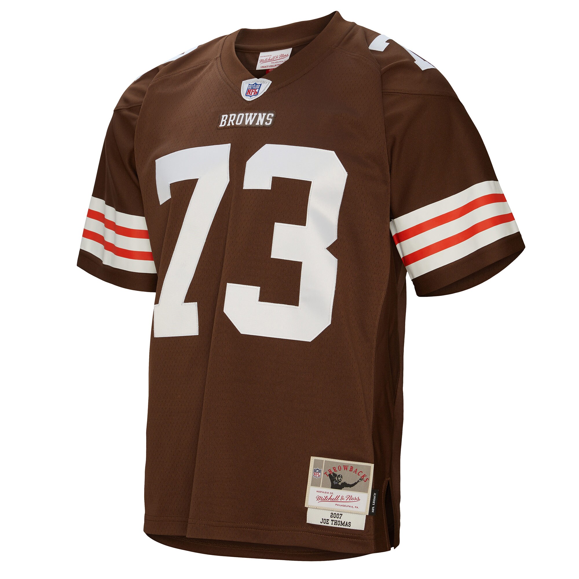 Joe Thomas Cleveland Browns Mitchell & Ness Legacy Replica Jersey - Brown - vstockx