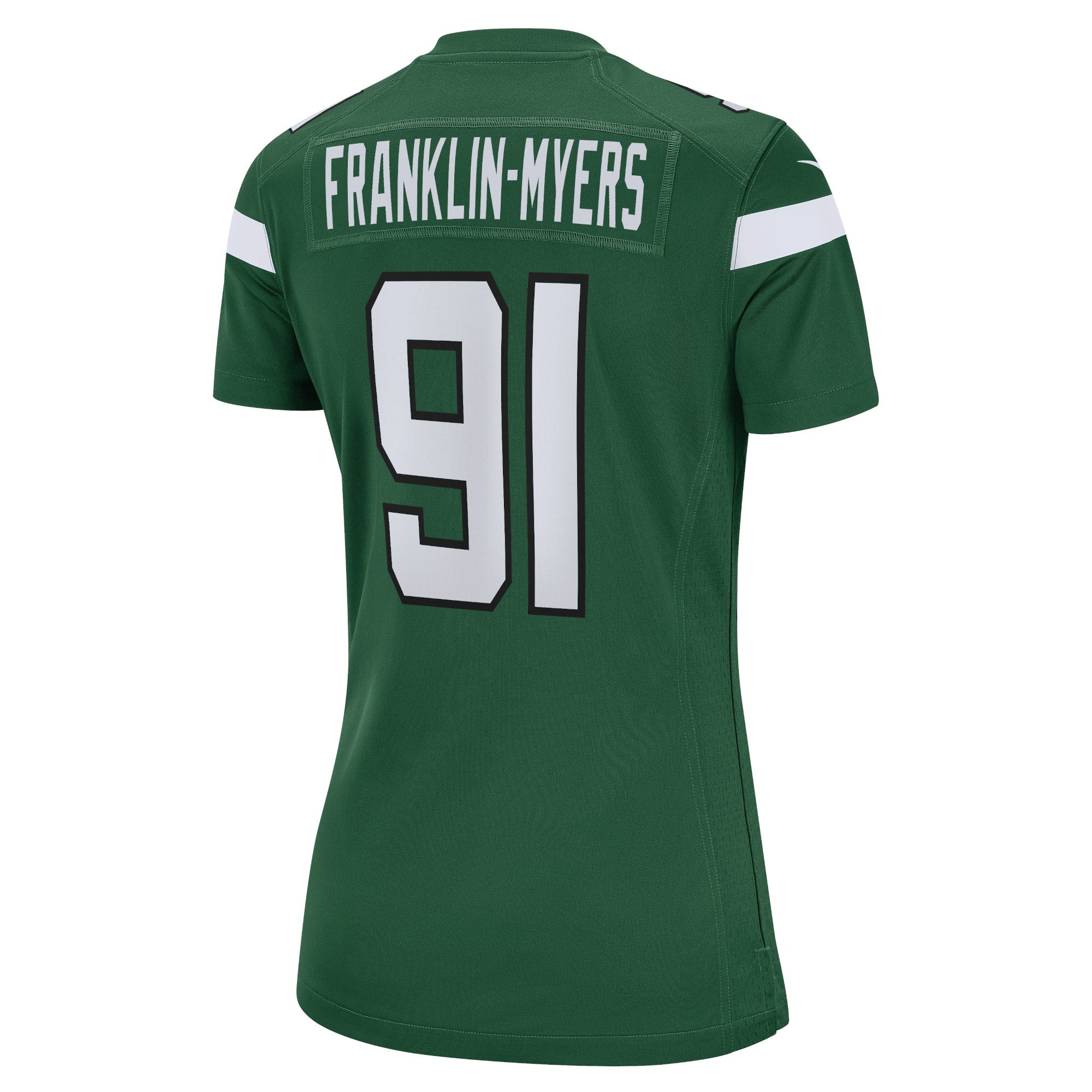 Women's Nike John Franklin-Myers Gotham Green New York Jets Game Jersey - vstockx