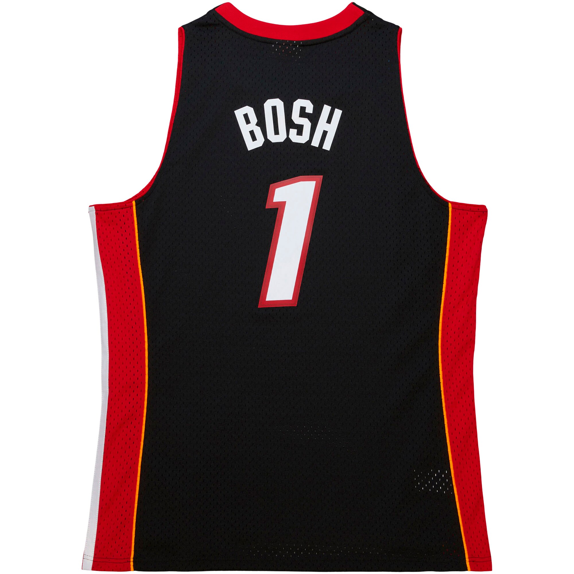 Chris Bosh Miami Heat Mitchell & Ness Hardwood Classics Swingman Jersey - Black - vstockx