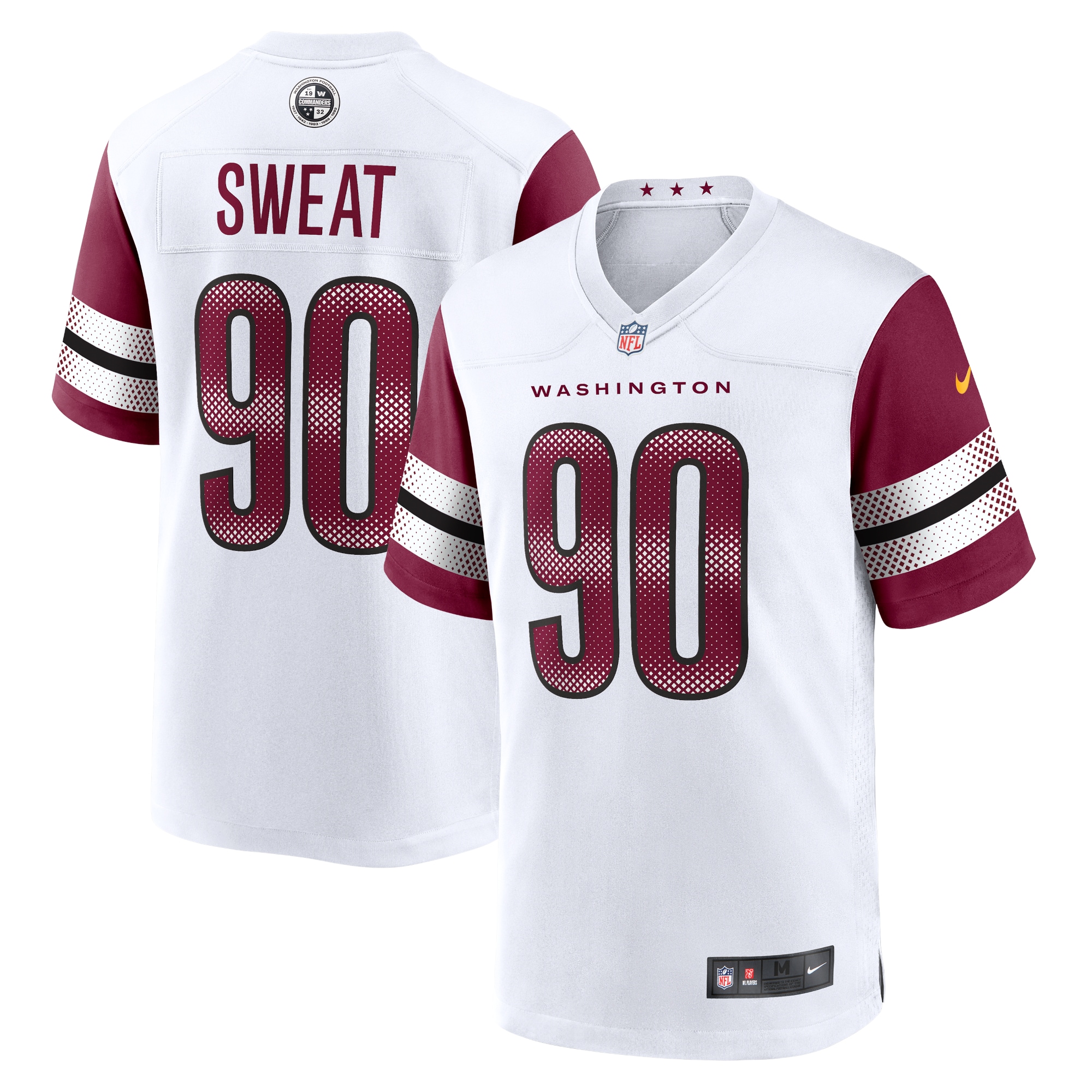 Montez Sweat Washington Commanders Nike Game Jersey - White - vstockx