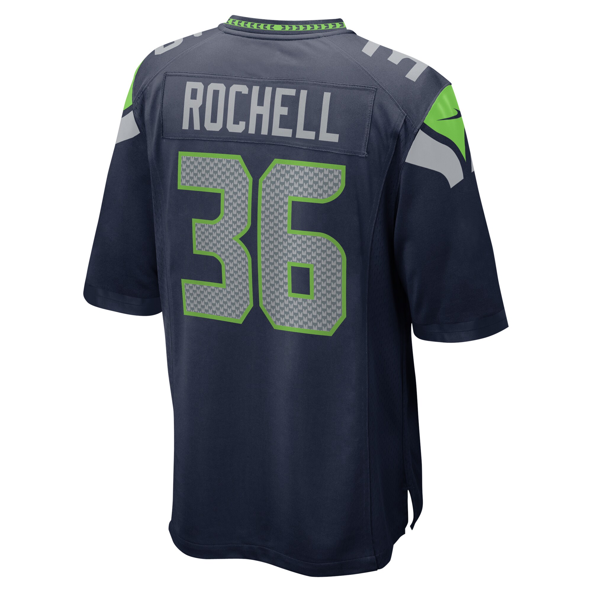 Robert Rochell Seattle Seahawks Nike Team Game Jersey - College Navy - vstockx