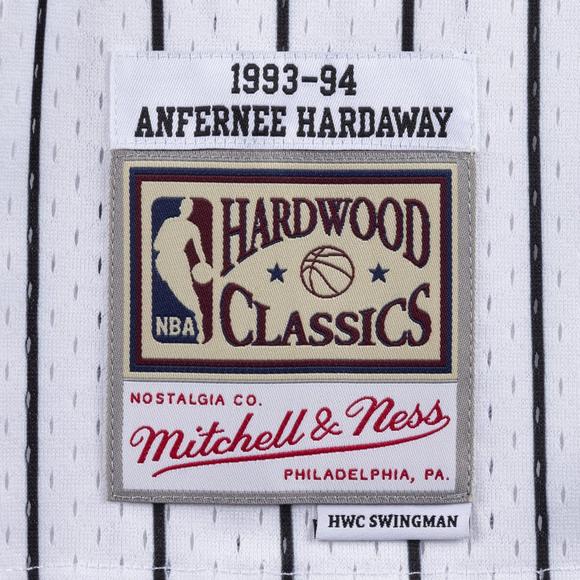 Mens Anfernee 'Penny' Hardaway Orlando Magic Mitchell & Ness White 1993-94 Hardwood Classics Swingman Jersey - vstockx