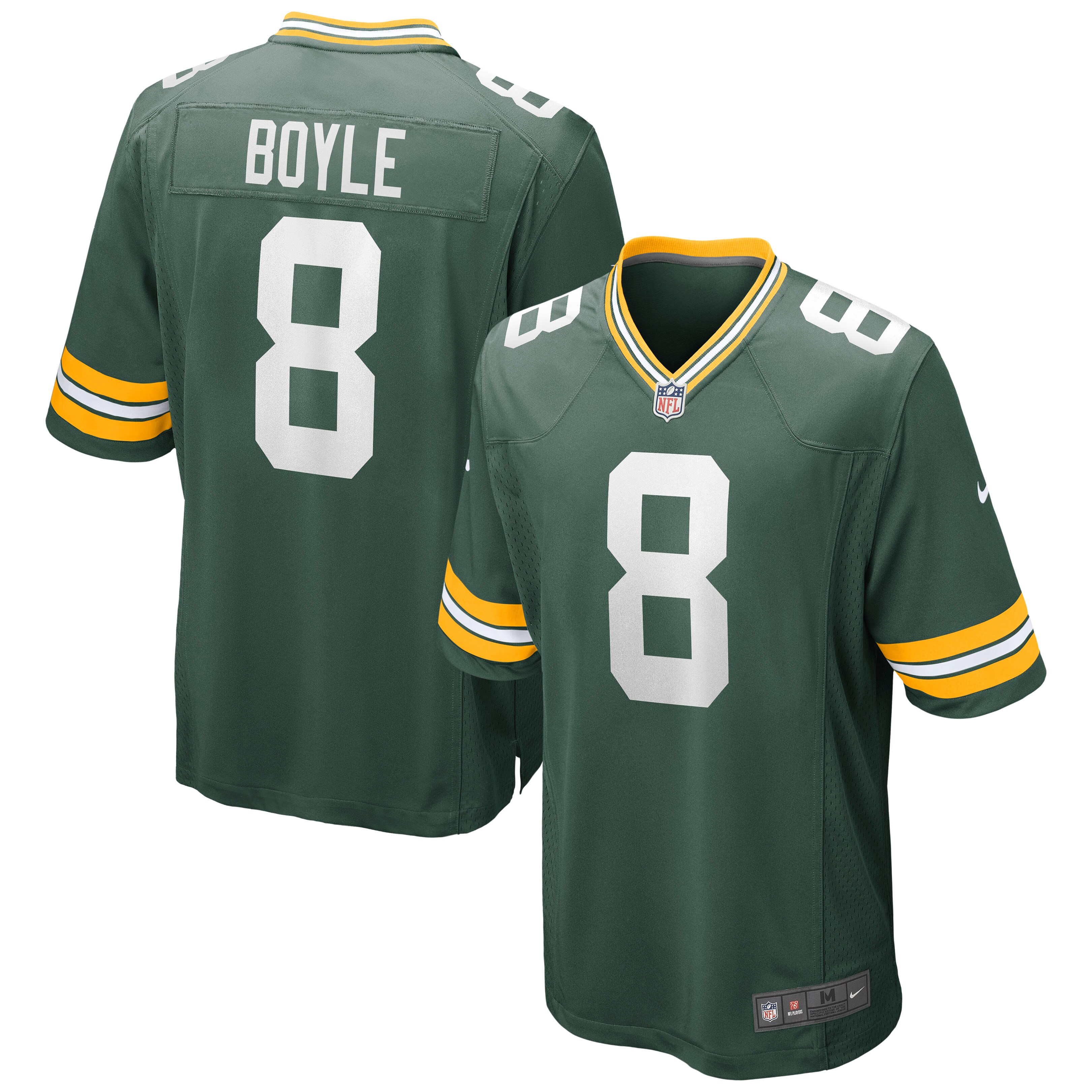 Tim Boyle Green Bay Packers Nike Game Jersey - Green - vstockx