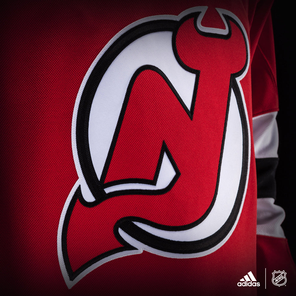 New Jersey Devils Adidas Authentic Home NHL Hockey Jersey - vstockx