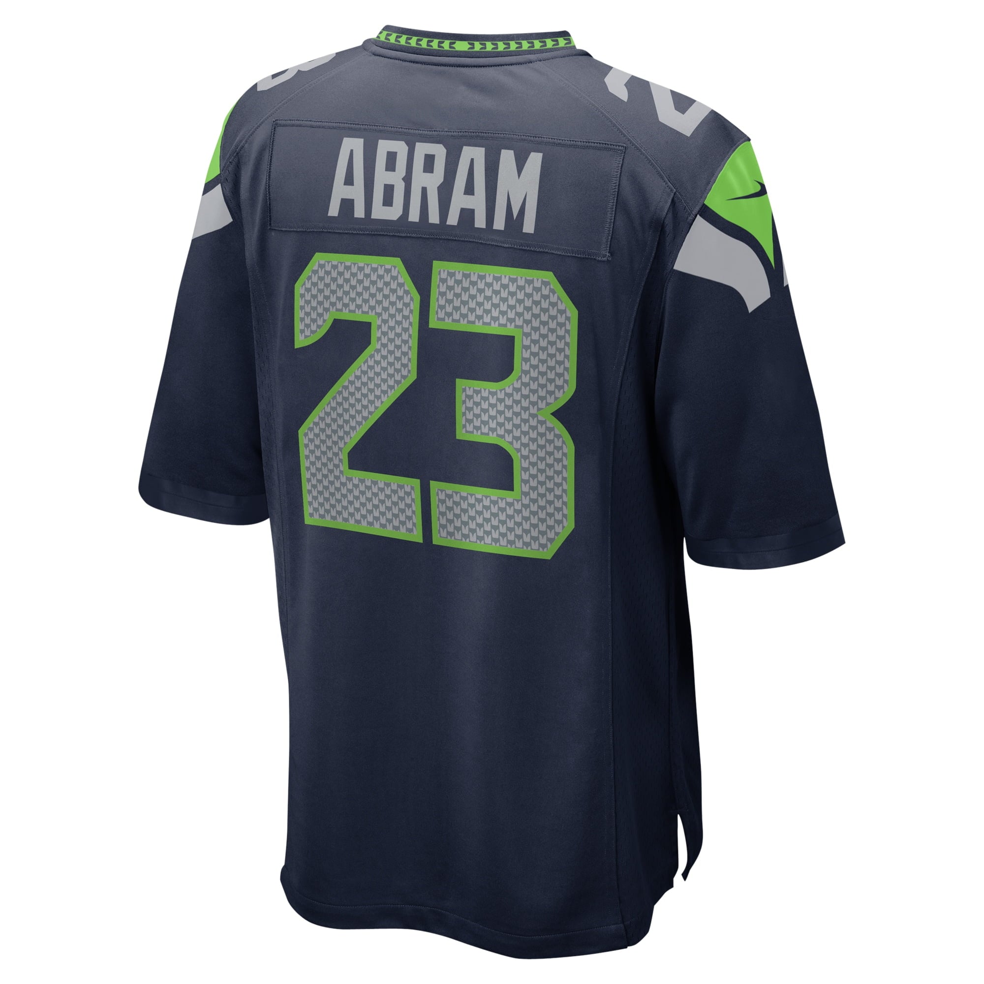 Men's Nike Johnathan Abram College Navy Seattle Seahawks Home Game Player Jersey - vstockx