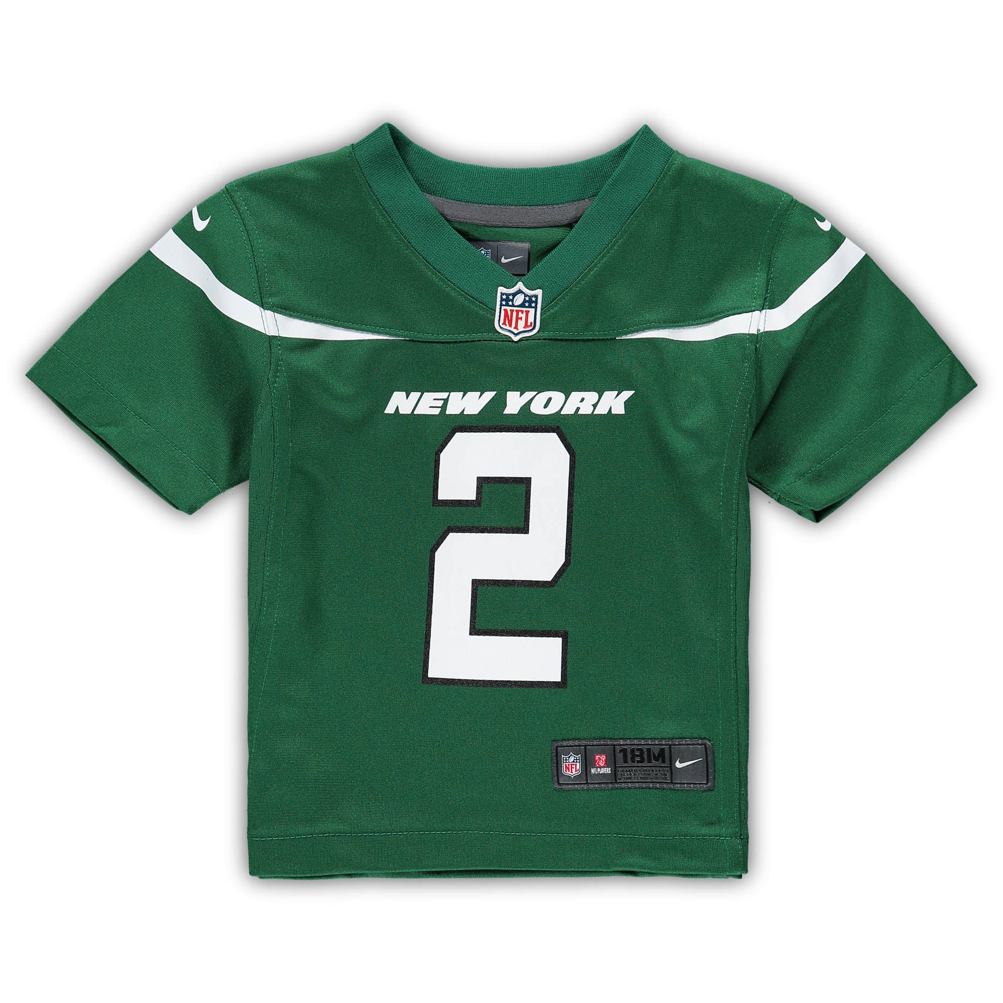 Zach Wilson New York Jets Nike Infant Game Jersey - Gotham Green - vstockx