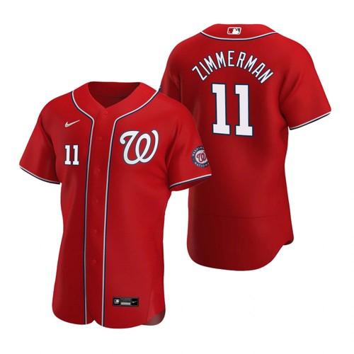 Youth Washington Nationals Ryan Zimmerman Cool Base Replica Jersey Red - vstockx