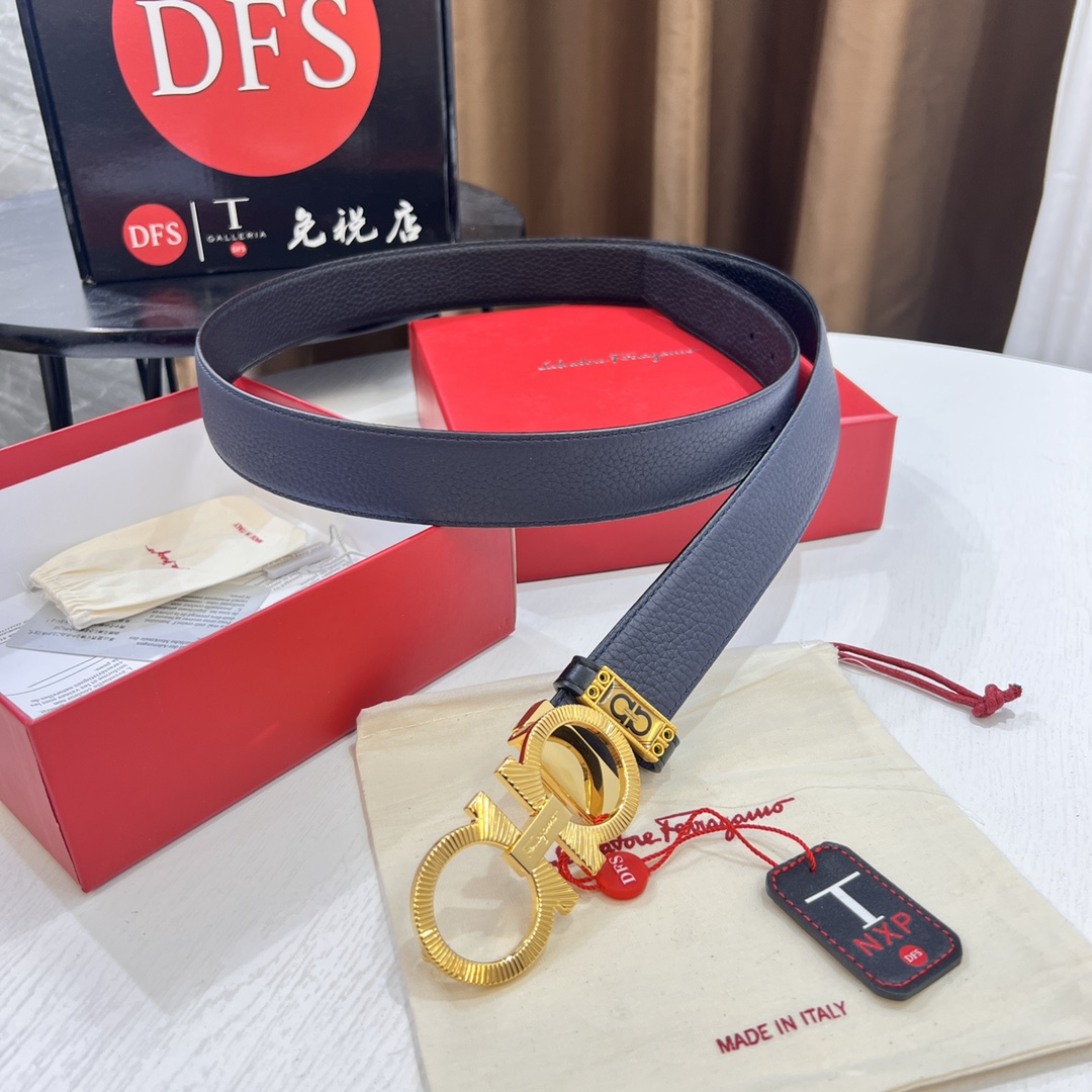 Streetwear Belt Ferragamo 319718 size:3.5cm - vstockx