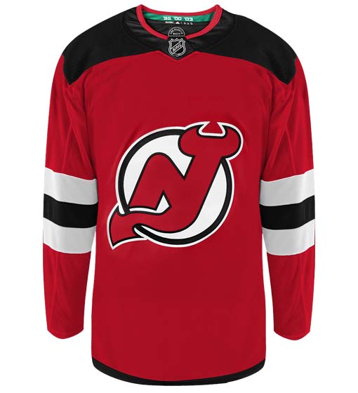 Customizable New Jersey Devils Adidas Primegreen Authentic NHL Hockey Jersey - vstockx
