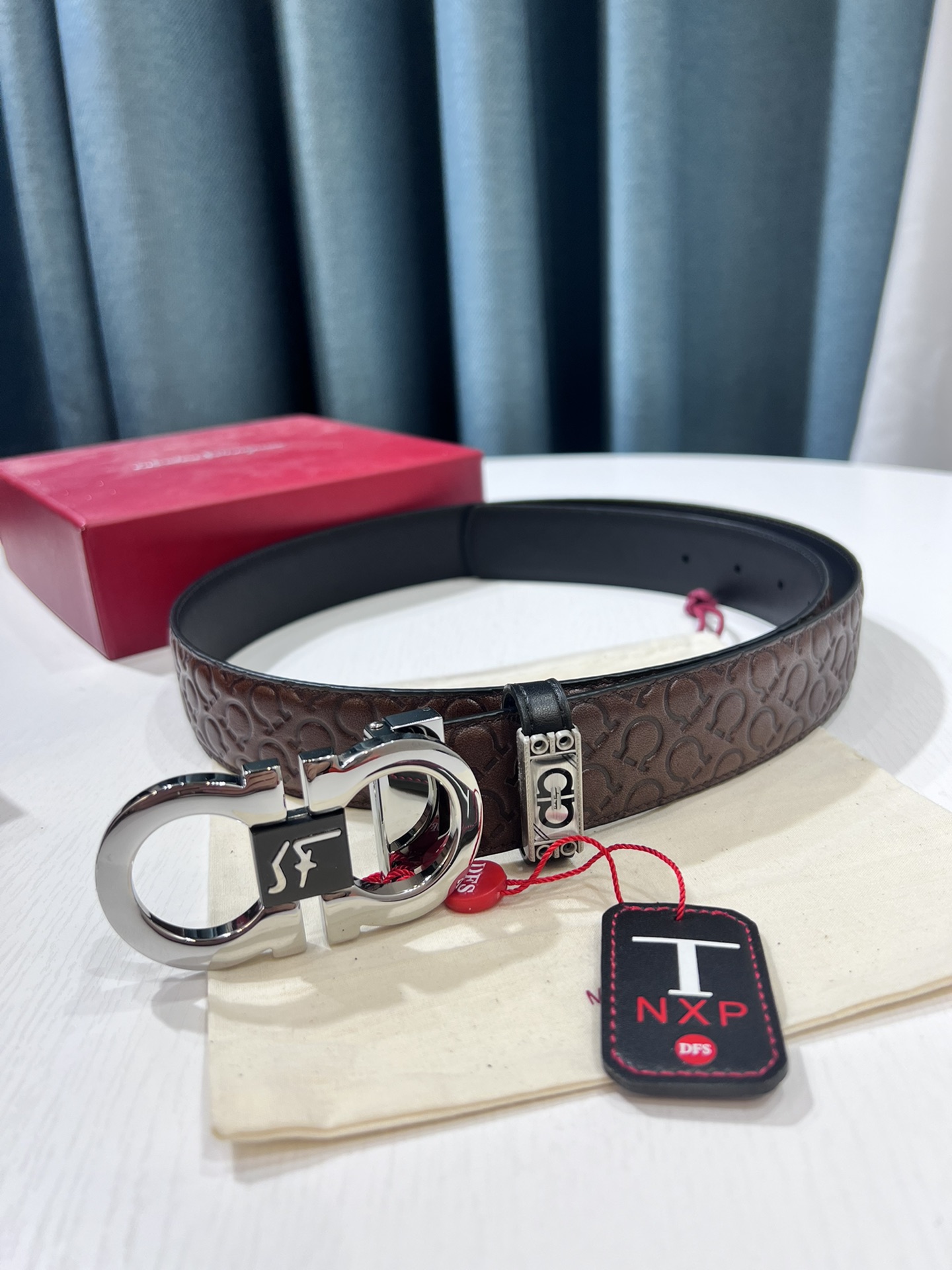 Streetwear Belt Ferragamo 319550 size:3.5cm - vstockx