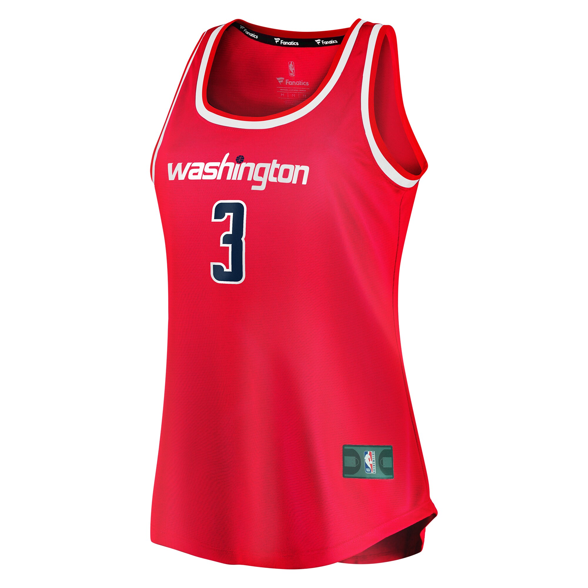 Bradley Beal Washington Wizards Fanatics Branded Women's Fast Break Team Tank Jersey - Icon Edition - Red - vstockx