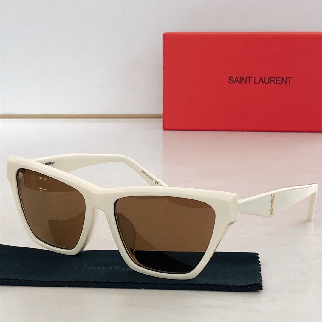 Sunglasses Saint Laurent SLM103F 57-16-145 - vstockx