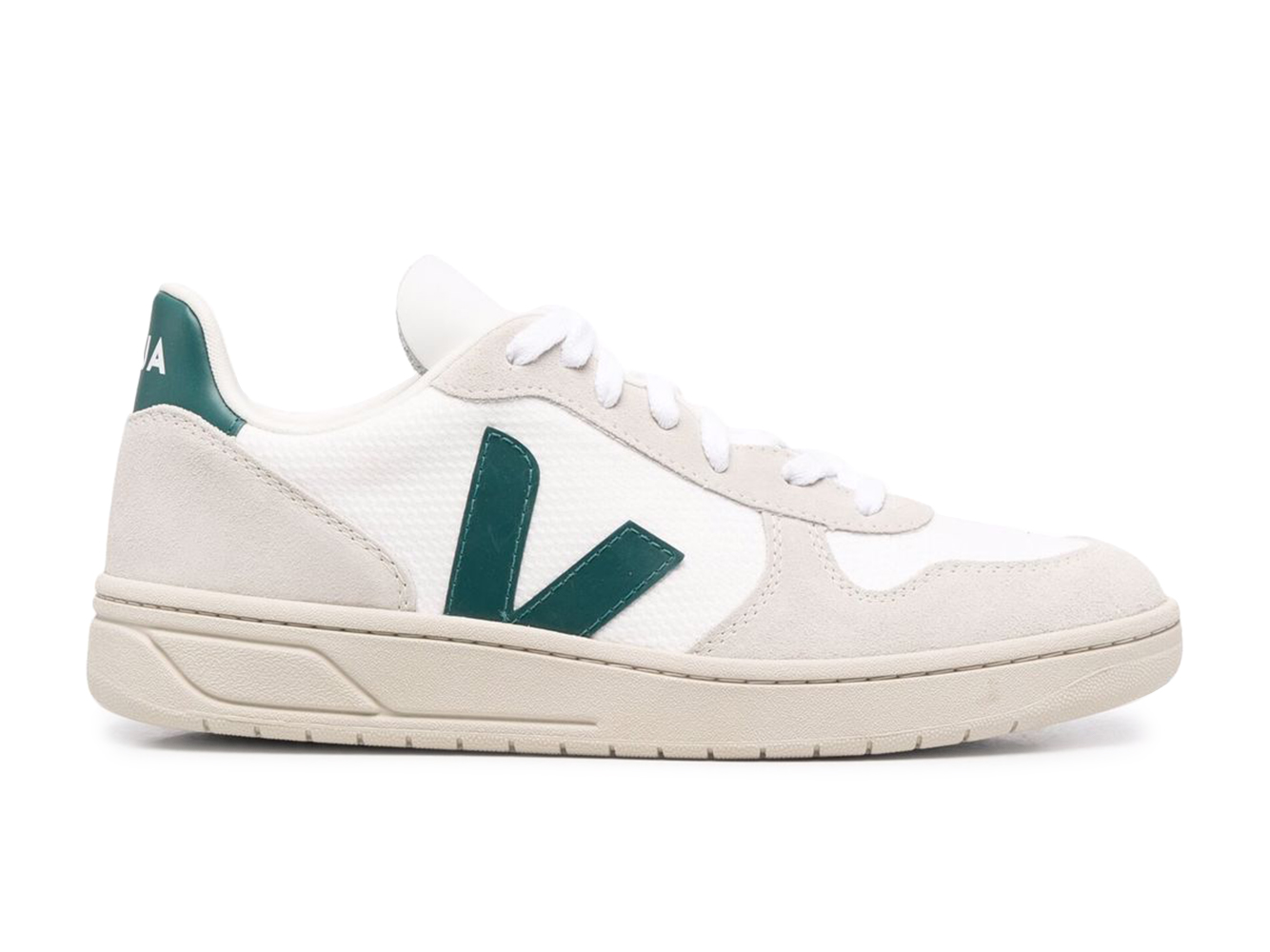 Veja V-10 Mesh White Brittany - vstockx