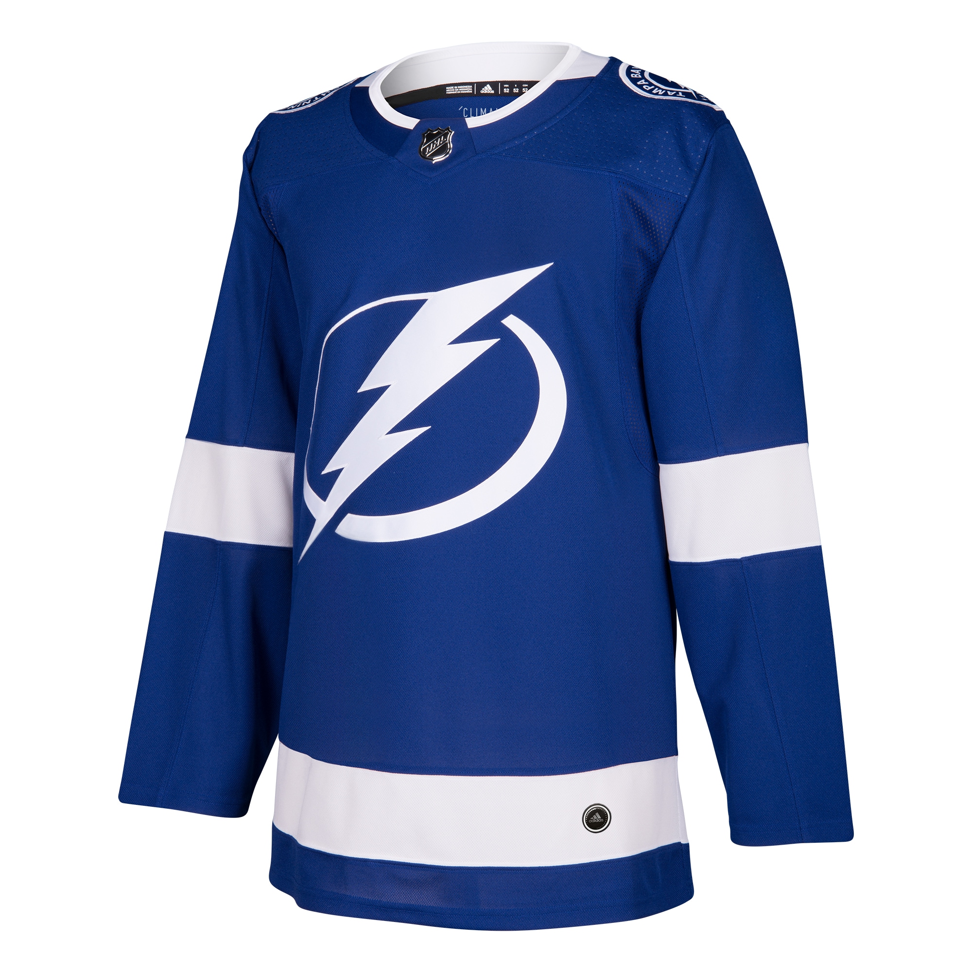 Tampa Bay Lightning adidas Home Authentic Blank Jersey - Blue - vstockx