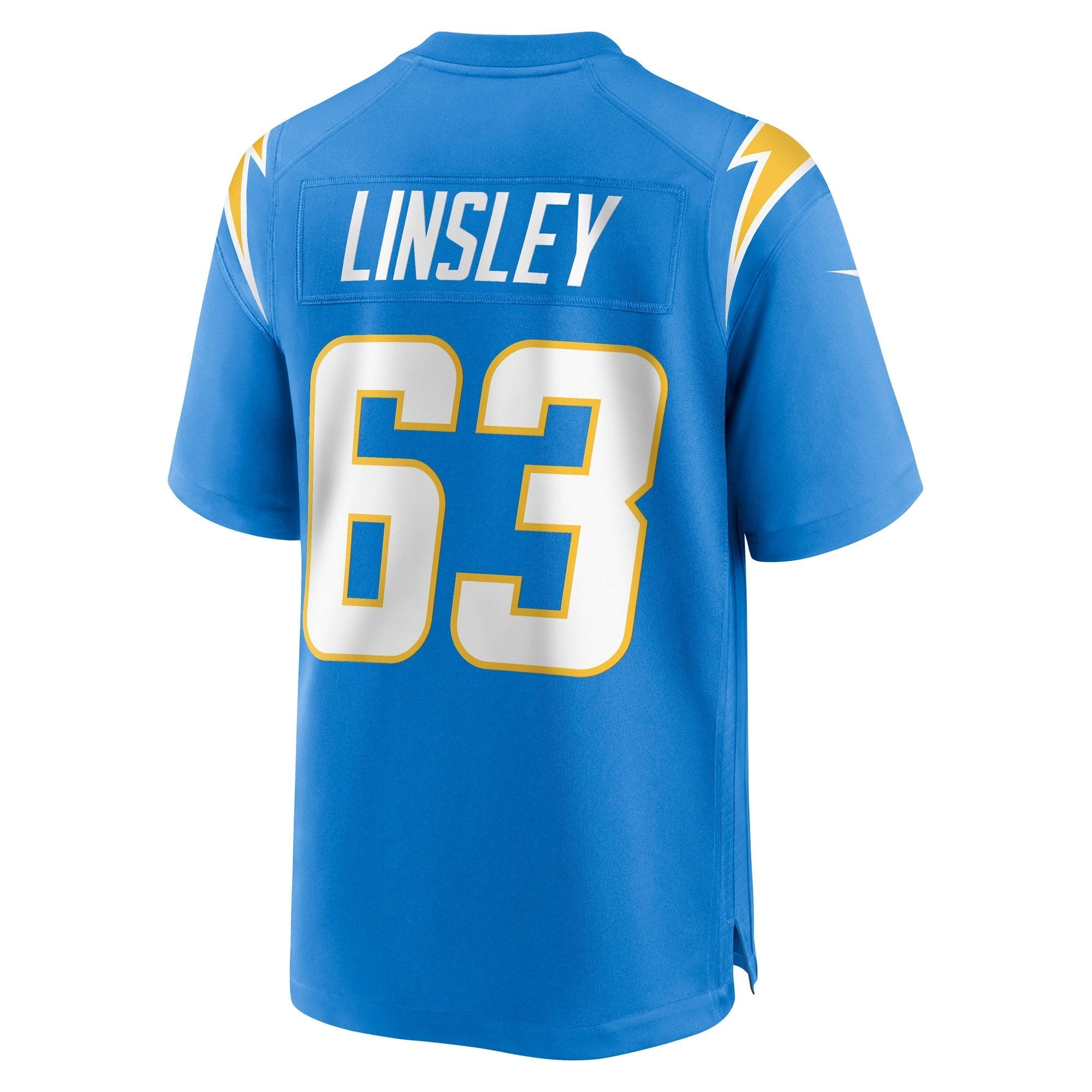 Men's Nike Corey Linsley Powder Blue Los Angeles Chargers Game Player Jersey - vstockx