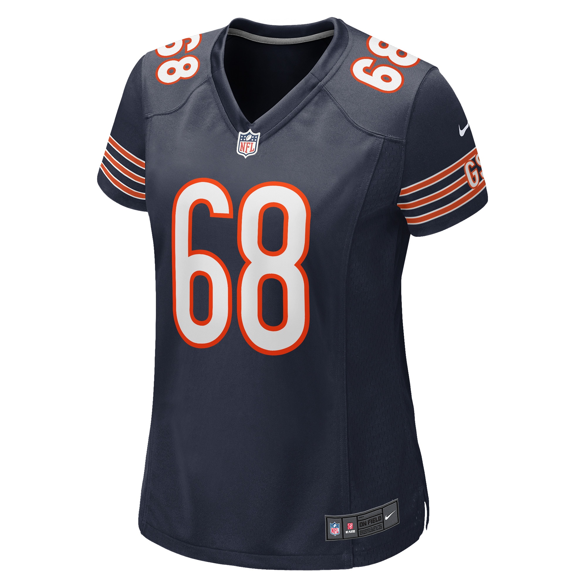 Doug Kramer Chicago Bears Nike Women's Game Player Jersey - Navy - vstockx