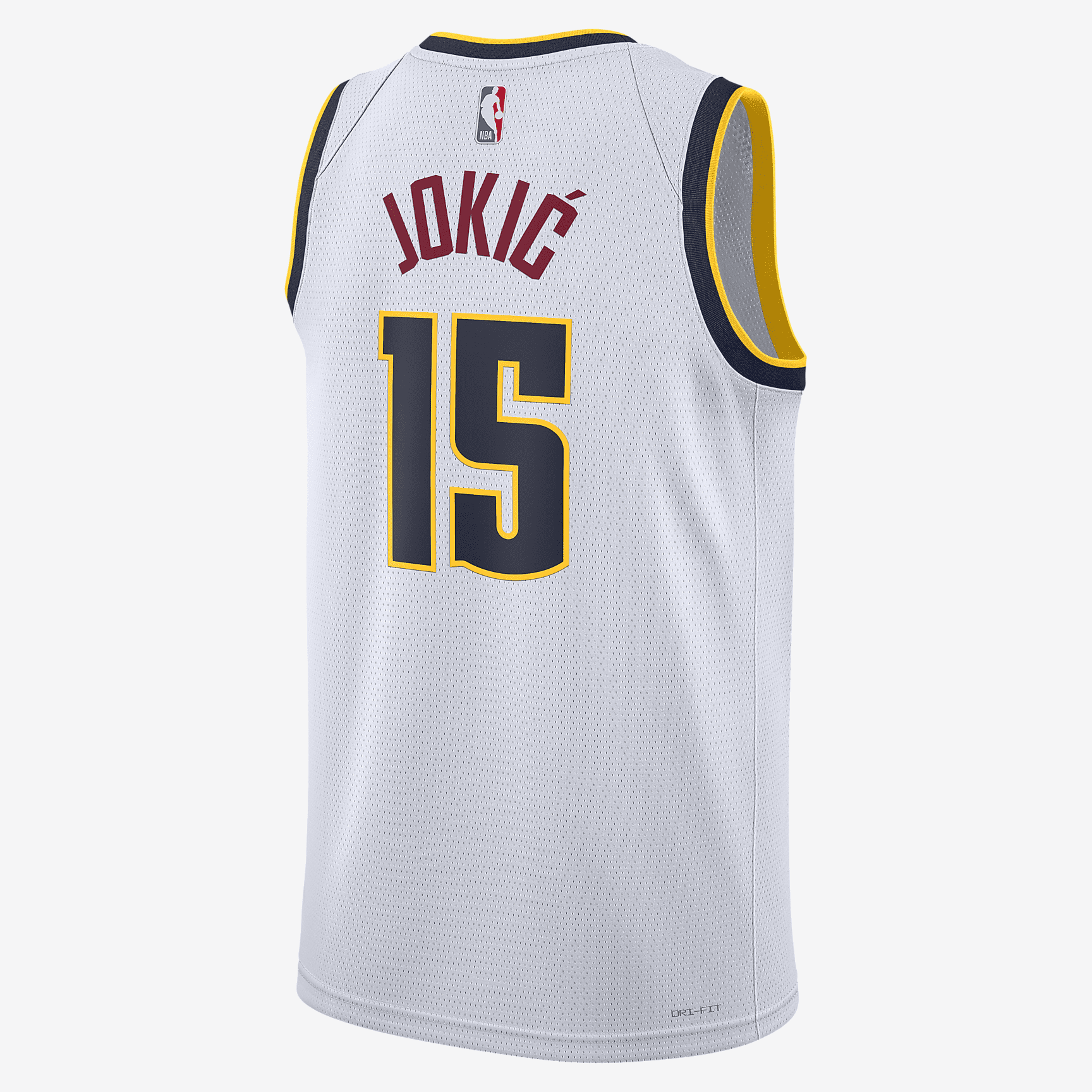 Denver Nuggets Association Edition 2022/23 Nike Dri-FIT NBA Swingman Jersey - White - vstockx