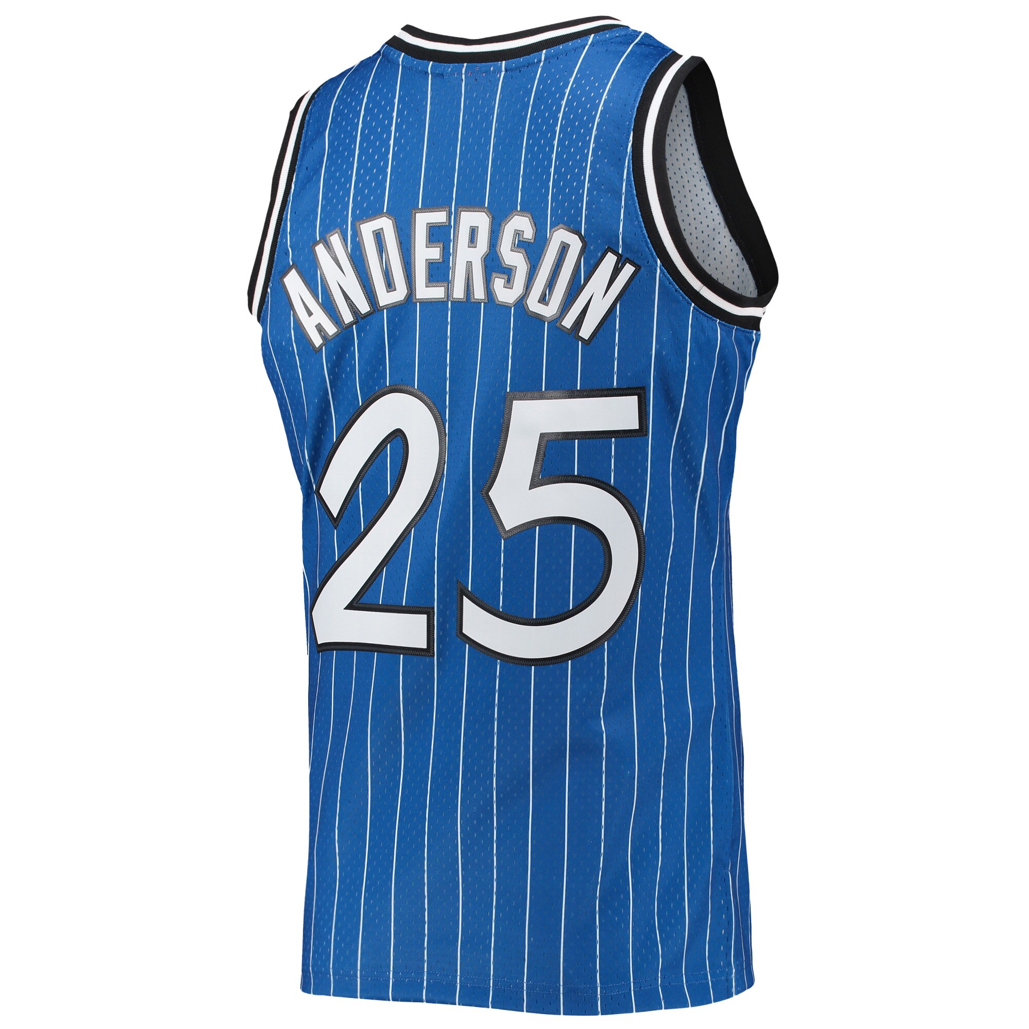 Nick Anderson Orlando Magic Mitchell & Ness Hardwood Classics Swingman Jersey - Blue - vstockx