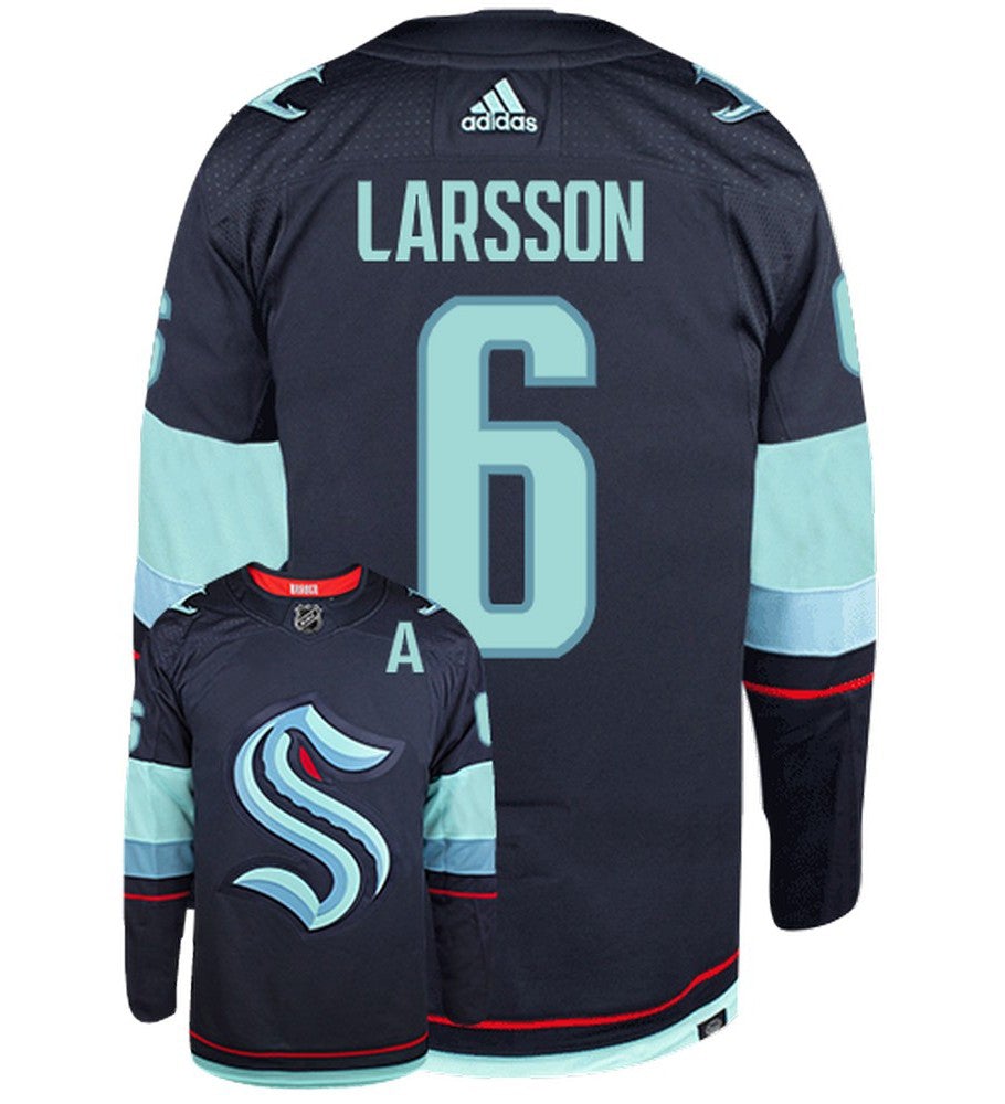 Adam Larsson Seattle Kraken Adidas Primegreen Authentic NHL Hockey Jersey - vstockx