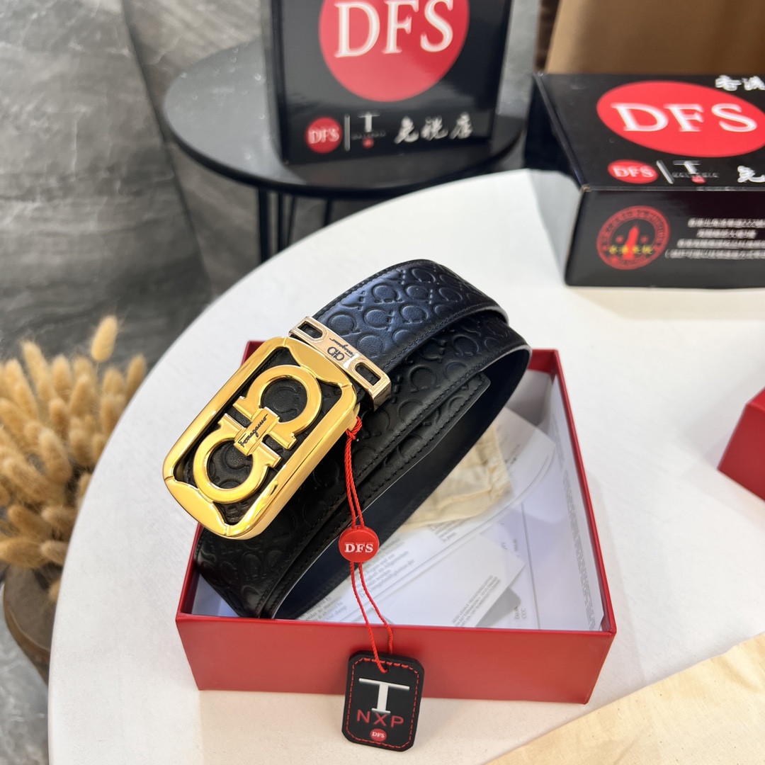 Streetwear Belt Ferragamo 320340 size:3.5cm - vstockx