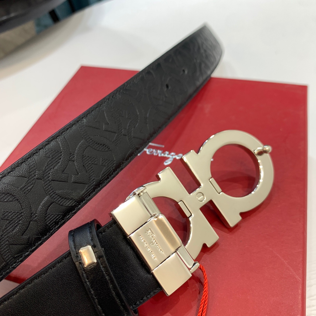 Streetwear Belt Ferragamo 319638 size:3.5cm - vstockx