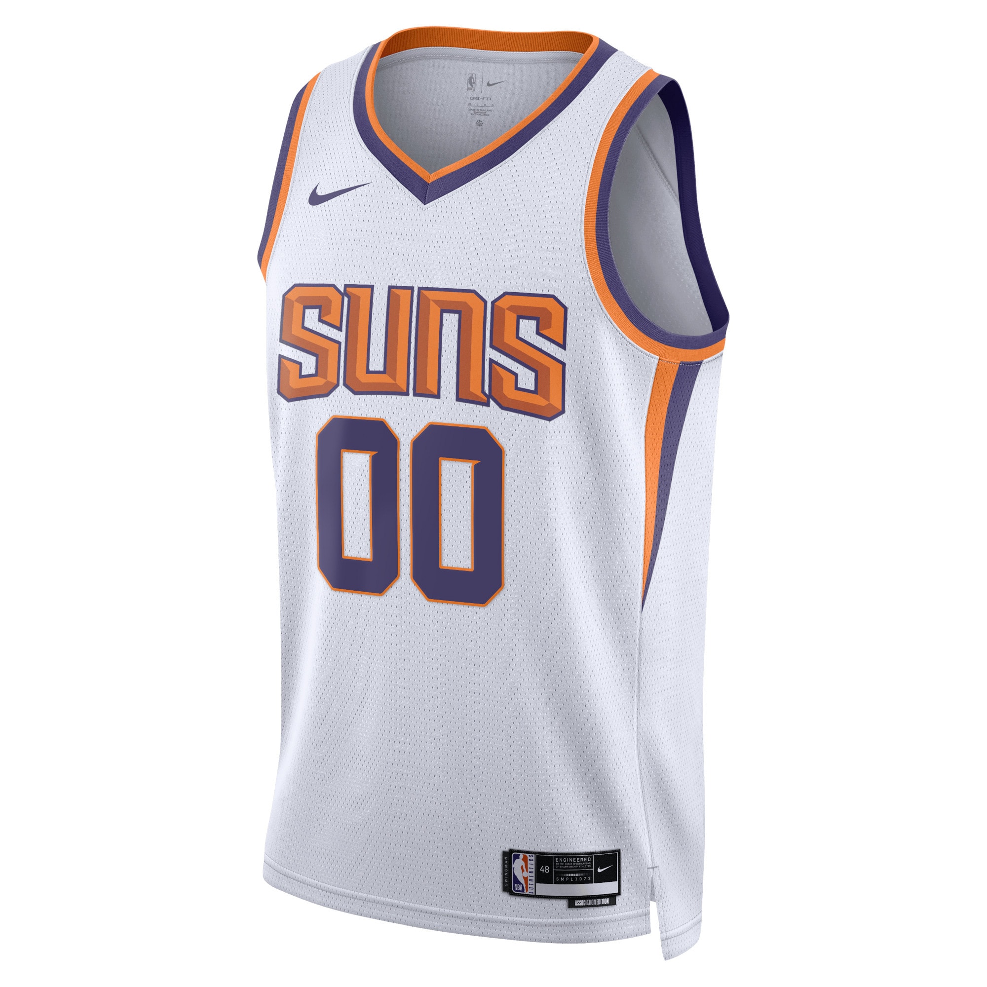 Phoenix Suns Nike Unisex 2022/23 Swingman Custom Jersey White - Association Edition - vstockx