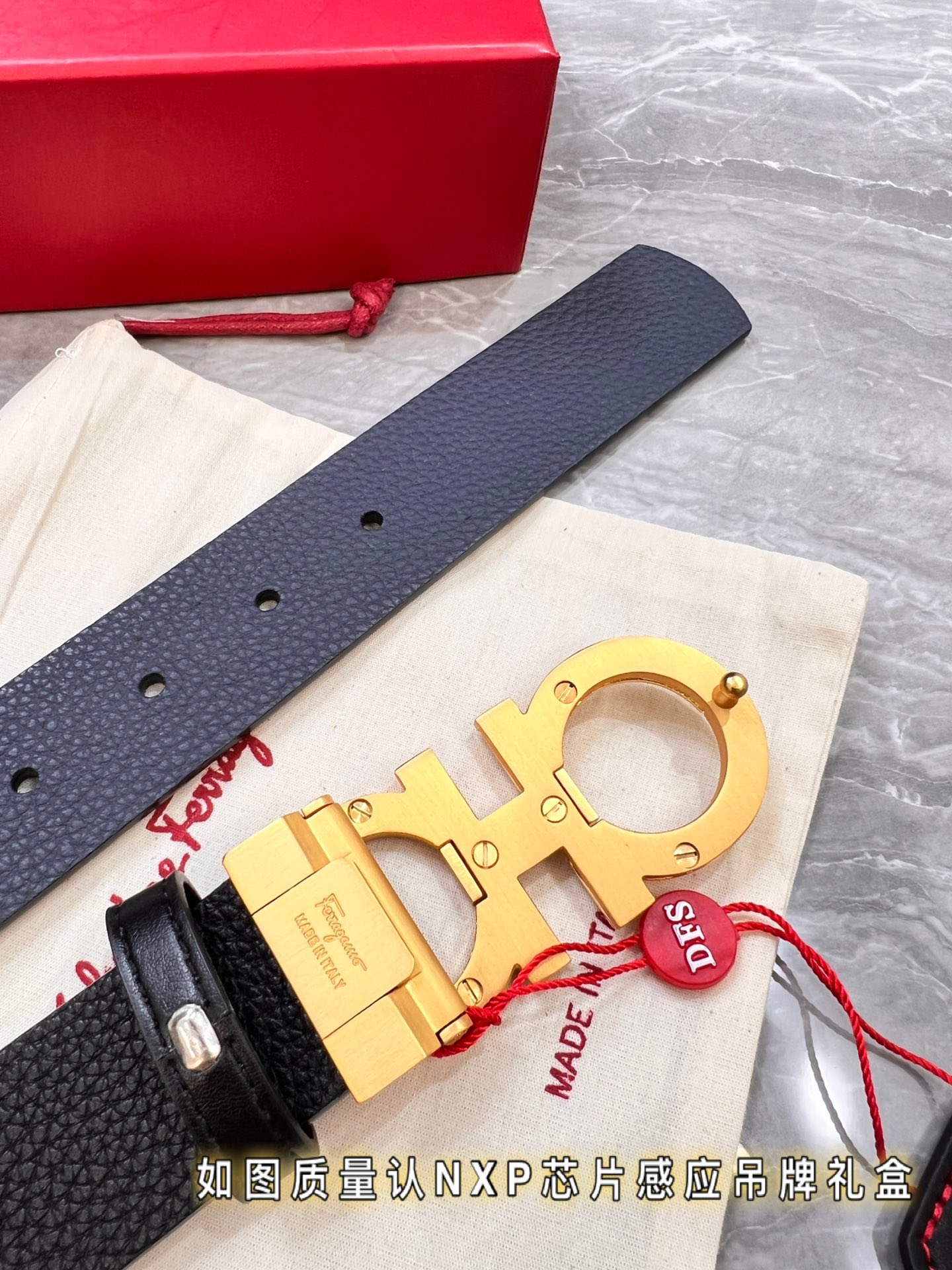 Streetwear Belt Ferragamo 319984 size:3.5cm - vstockx