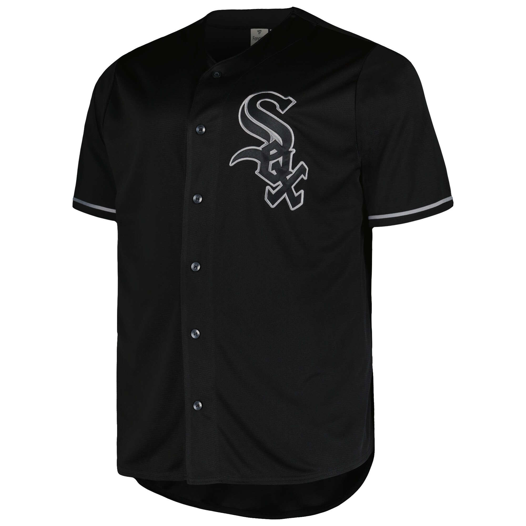 Chicago White Sox Profile Big & Tall Blackout Replica Jersey - vstockx