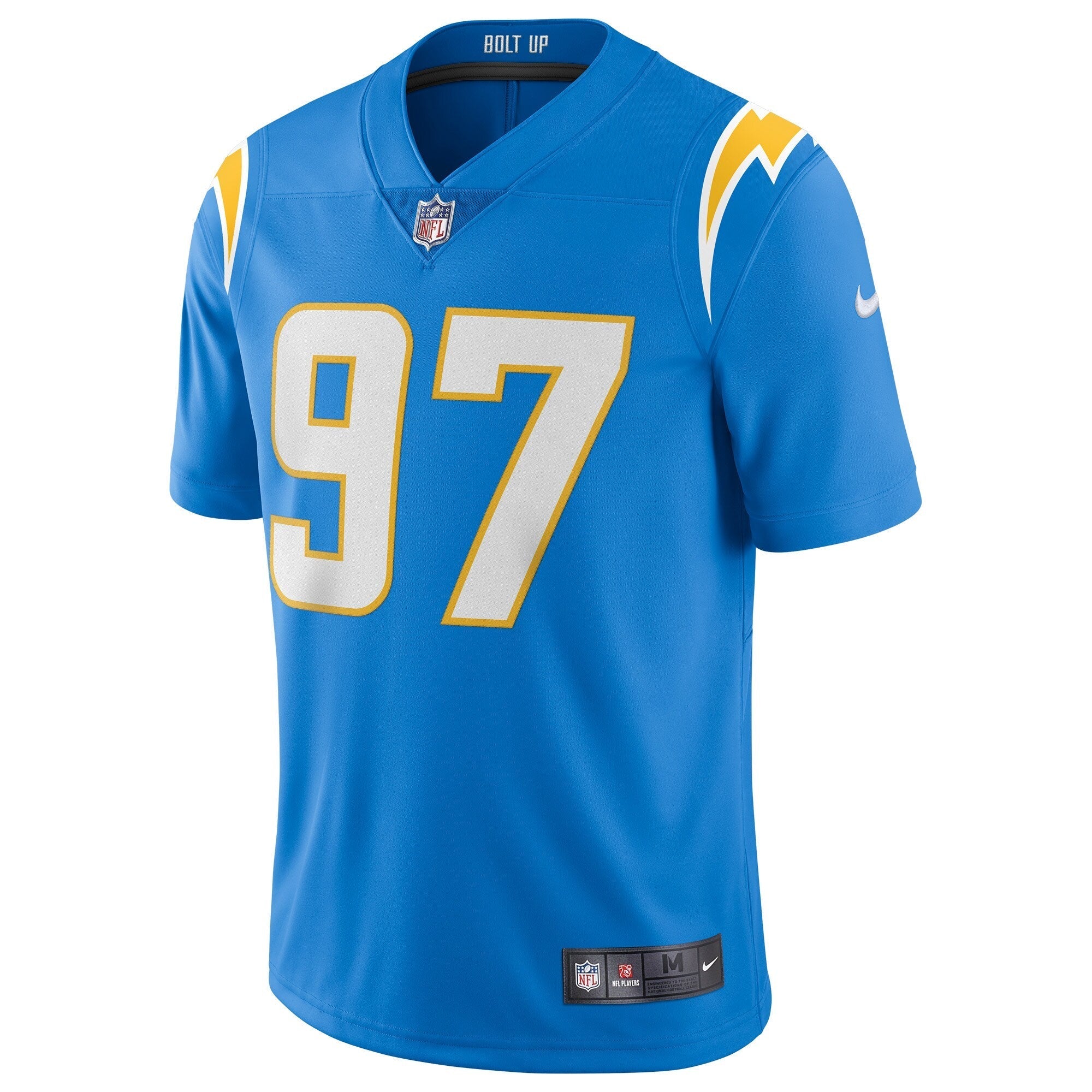 Men's Nike Joey Bosa Powder Blue Los Angeles Chargers Vapor Limited Jersey - vstockx