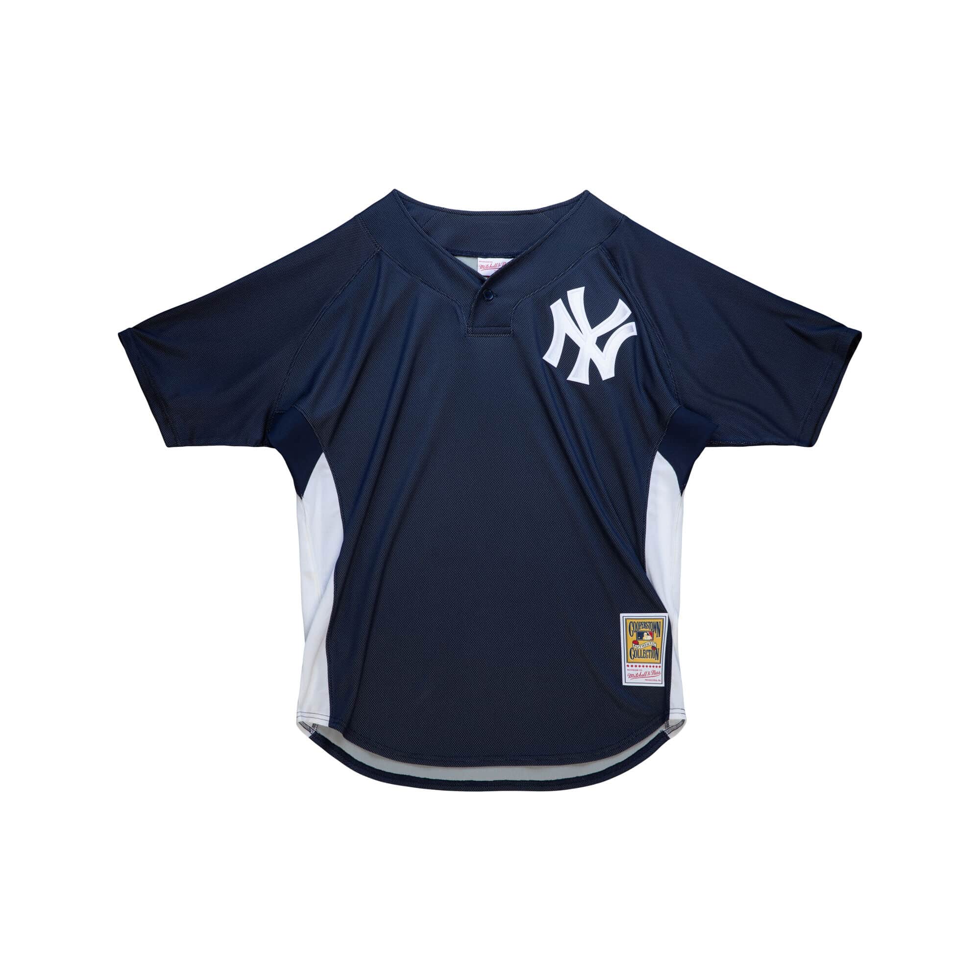 Authentic Derek Jeter New York Yankees 2009 BP Jersey - vstockx
