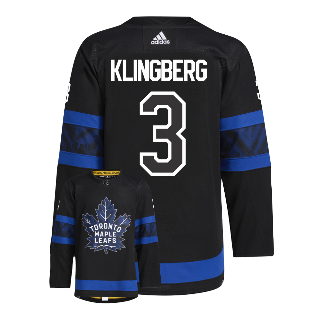 John Klingberg Toronto Maple Leafs Adidas Primegreen Authentic NHL Hockey Jersey - vstockx
