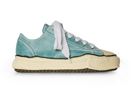 Maison Mihara Yasuhiro Peterson OG Sole Low Paraffin Leather Green - vstockx