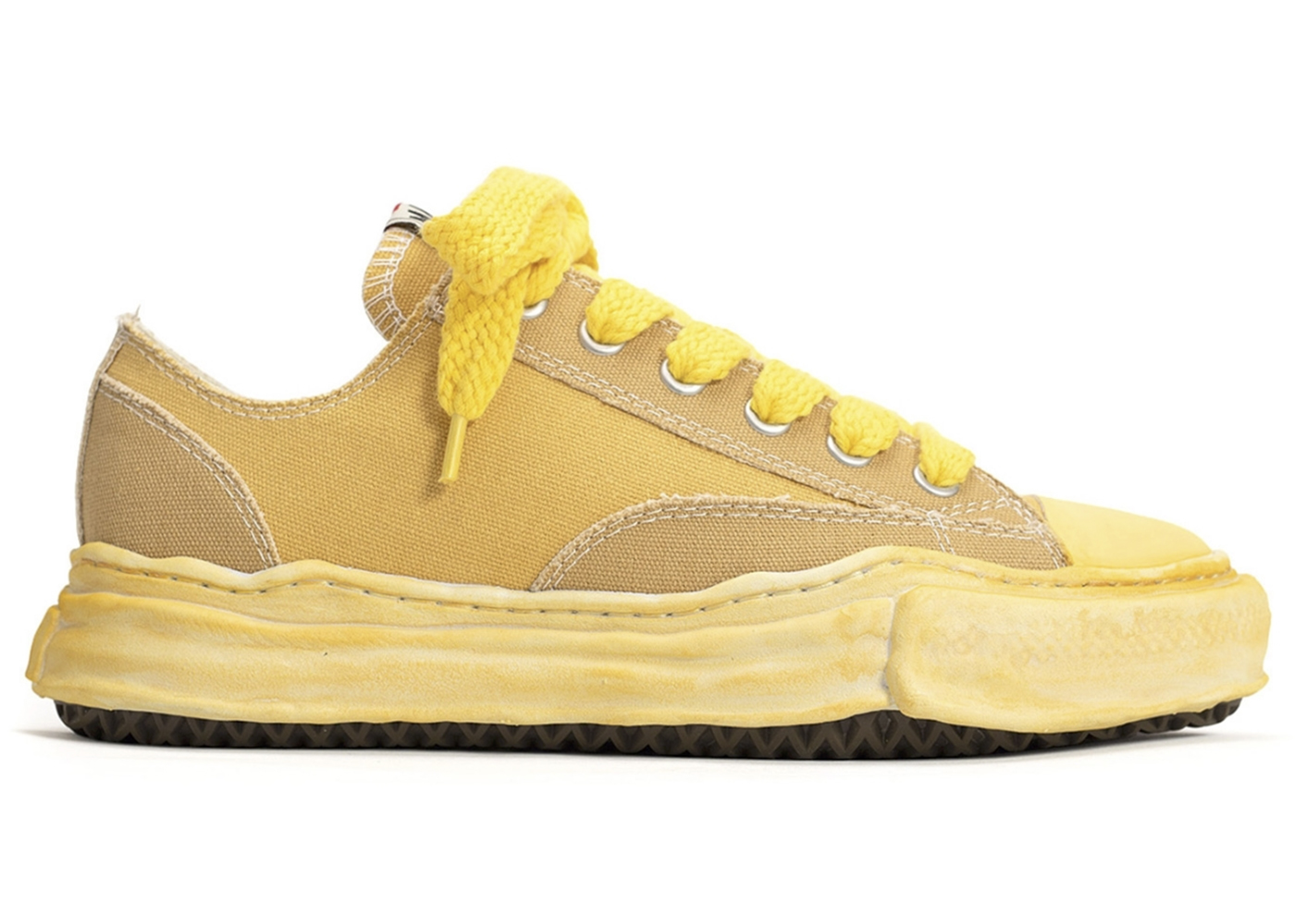 Maison Mihara Yasuhiro Peterson OD OG Sole Low Yellow - vstockx