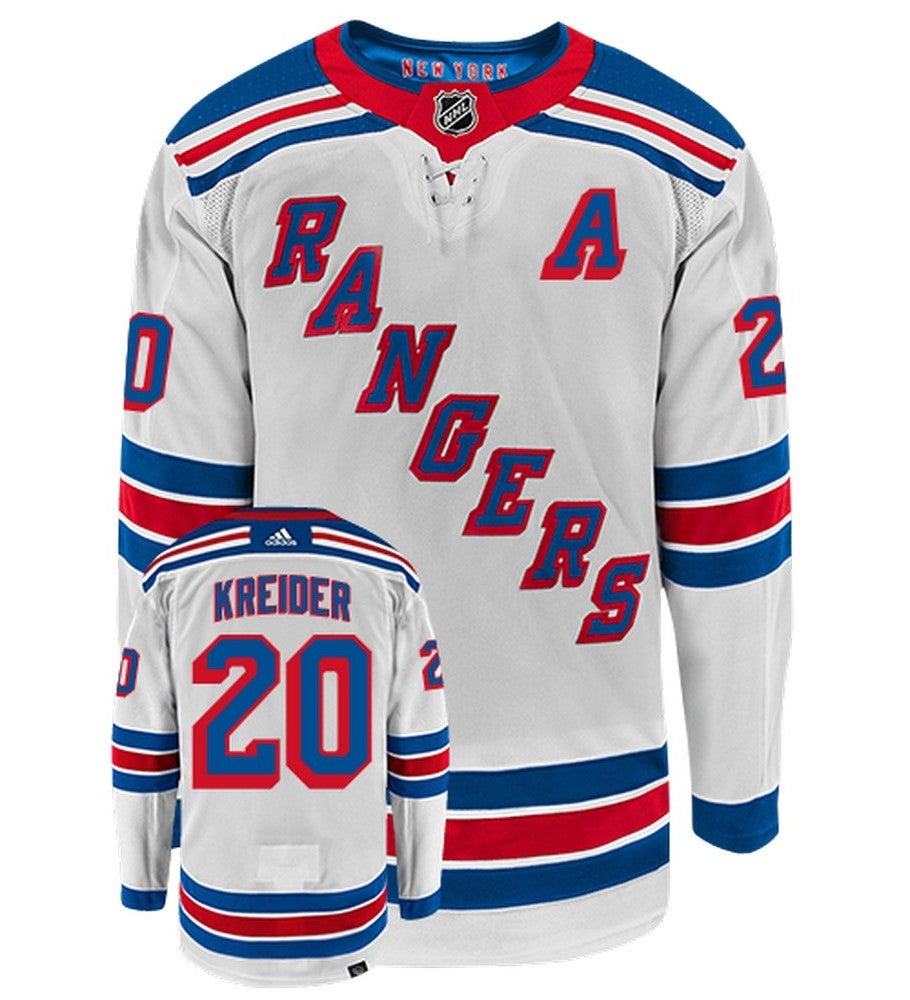 Chris Kreider New York Rangers Adidas Primegreen Authentic NHL Hockey Jersey - vstockx