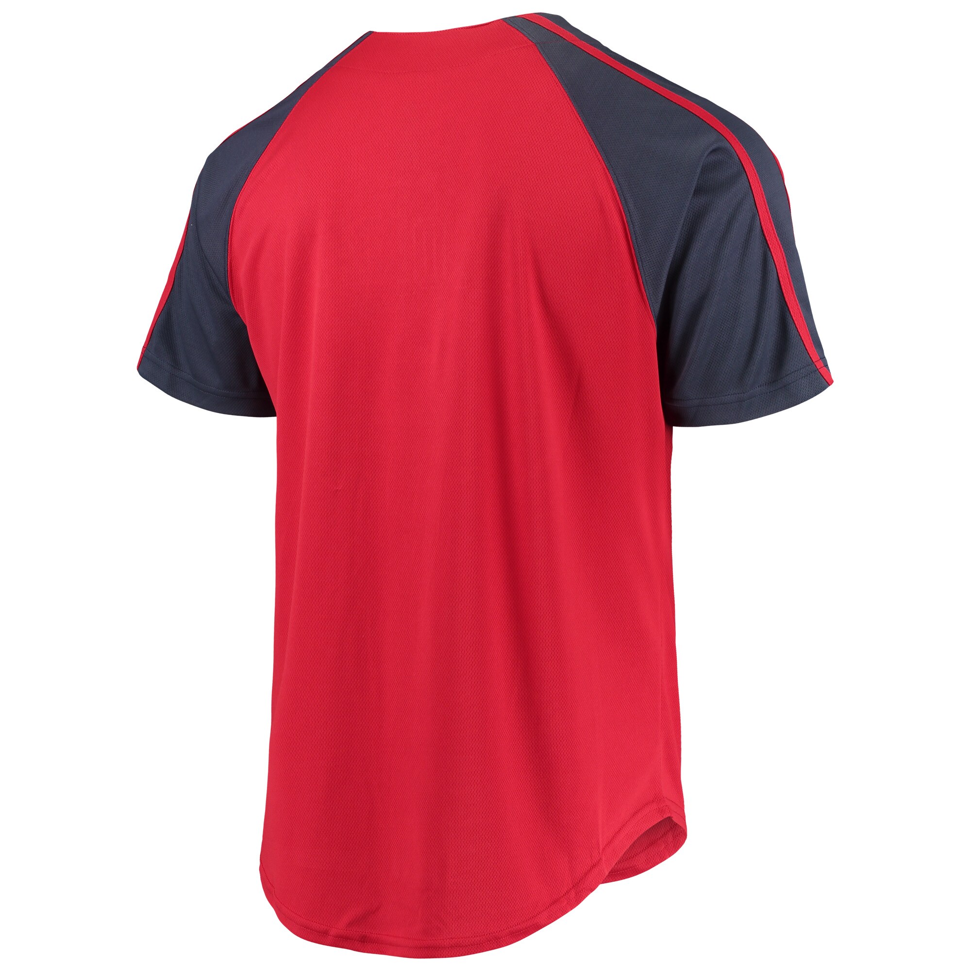 Washington Nationals Stitches Button-Down Raglan Replica Jersey - Red - vstockx