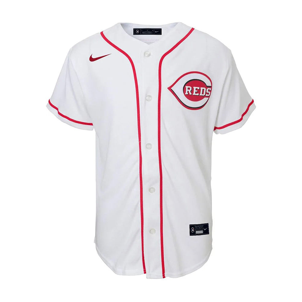 Youth Cincinnati Reds Joey Votto Cool Base Replica Jersey White - vstockx